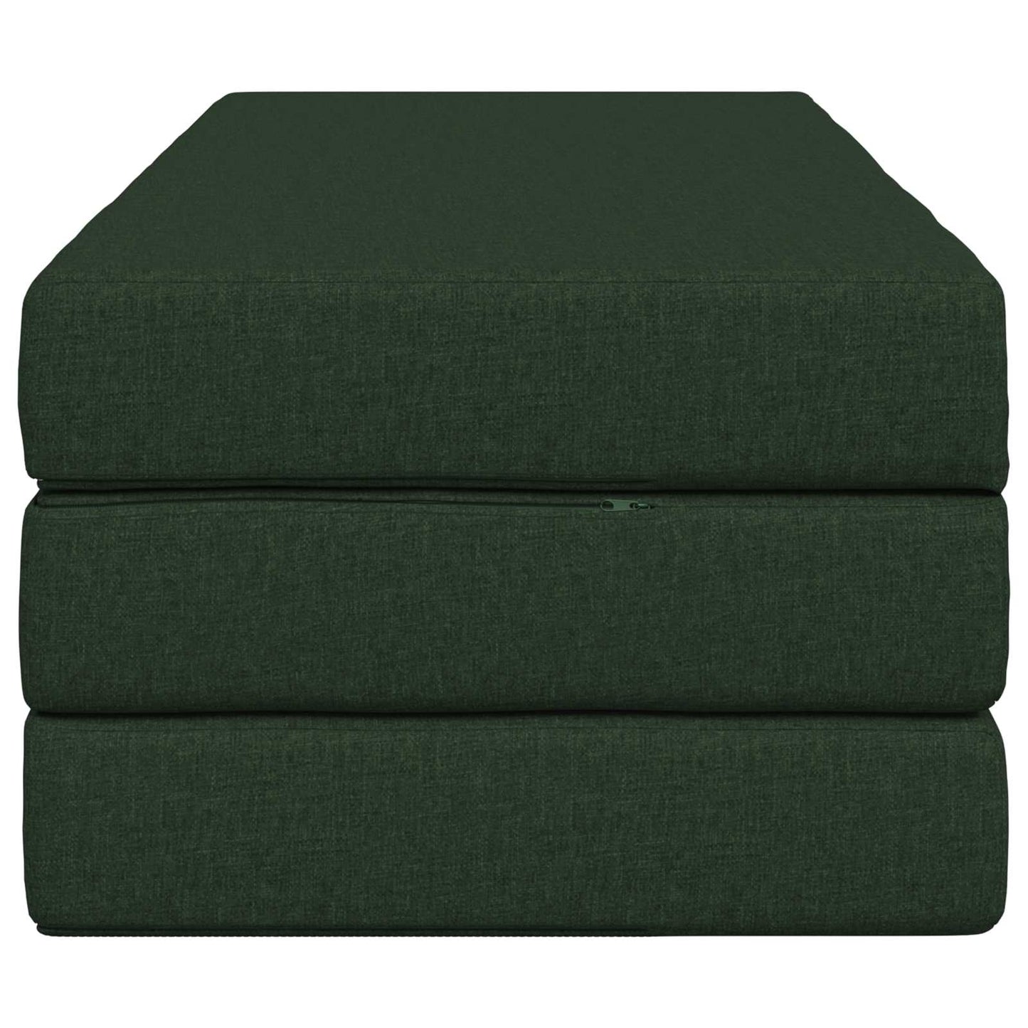 Vouwbare Bankbed 120 x 67 x 45 cm Donkergroen is nu te koop bij PeponiXL, paradijselijk wonen!