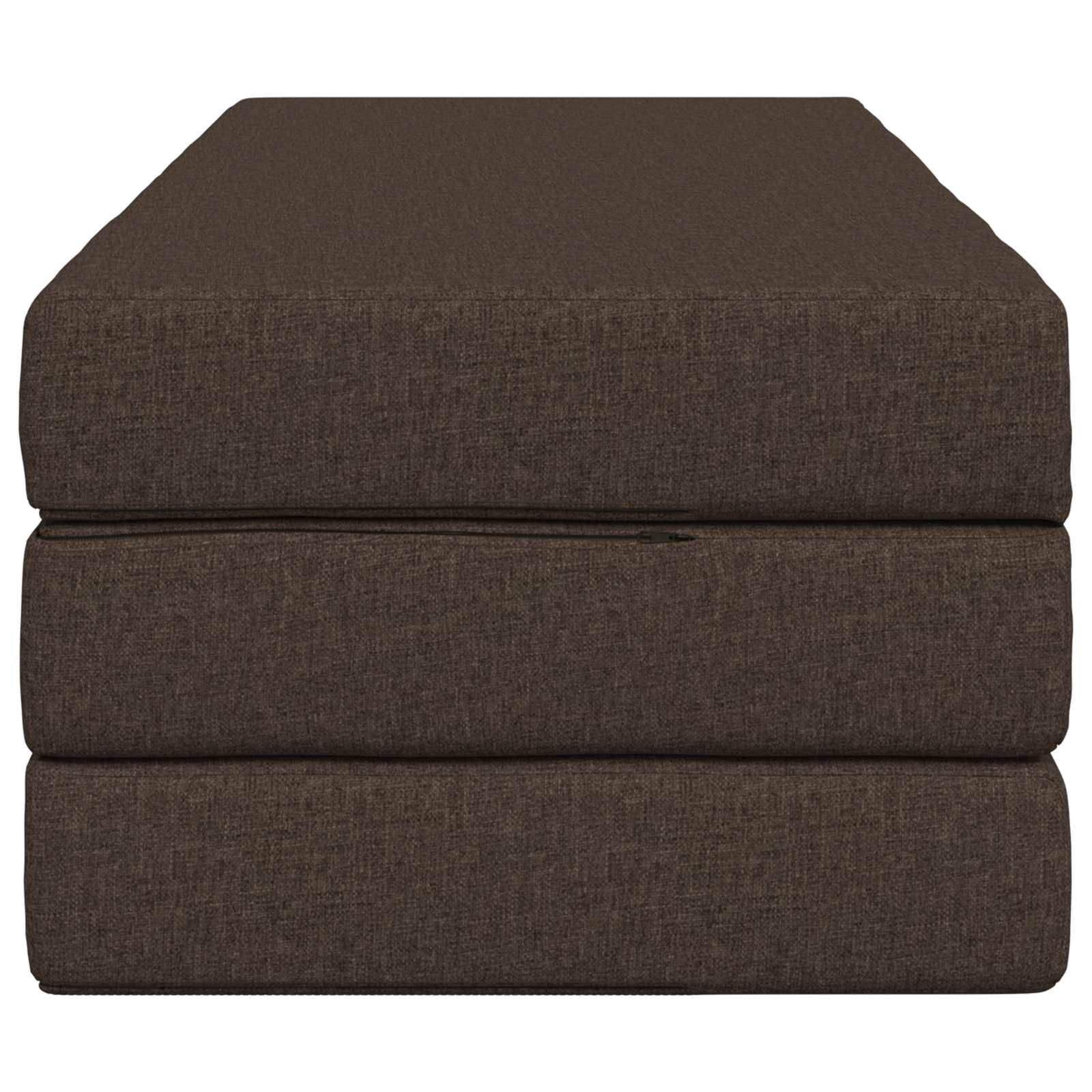 Vouwbare Bankbed 120 x 67 x 45 cm Taupe is nu te koop bij PeponiXL, paradijselijk wonen!