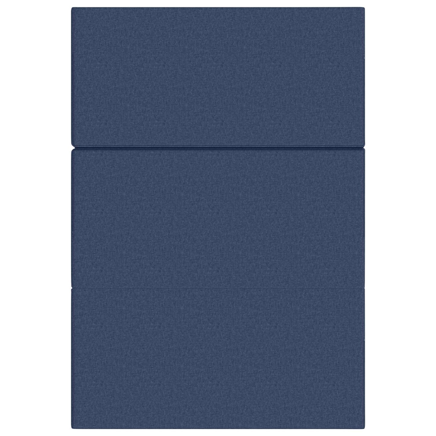 Vouwbare Bankbed 120 x 67 x 45 cm Blauw is nu te koop bij PeponiXL, paradijselijk wonen!