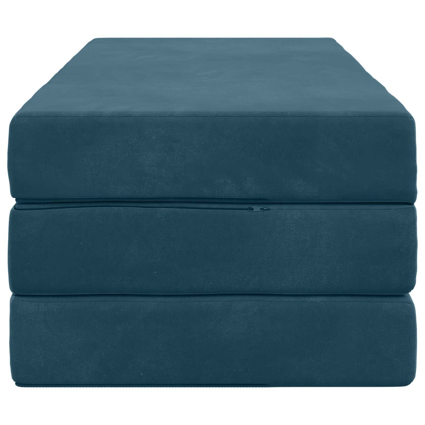 Vouwbare Bankbed 120 x 67 x 45 cm Blauw is nu te koop bij PeponiXL, paradijselijk wonen!
