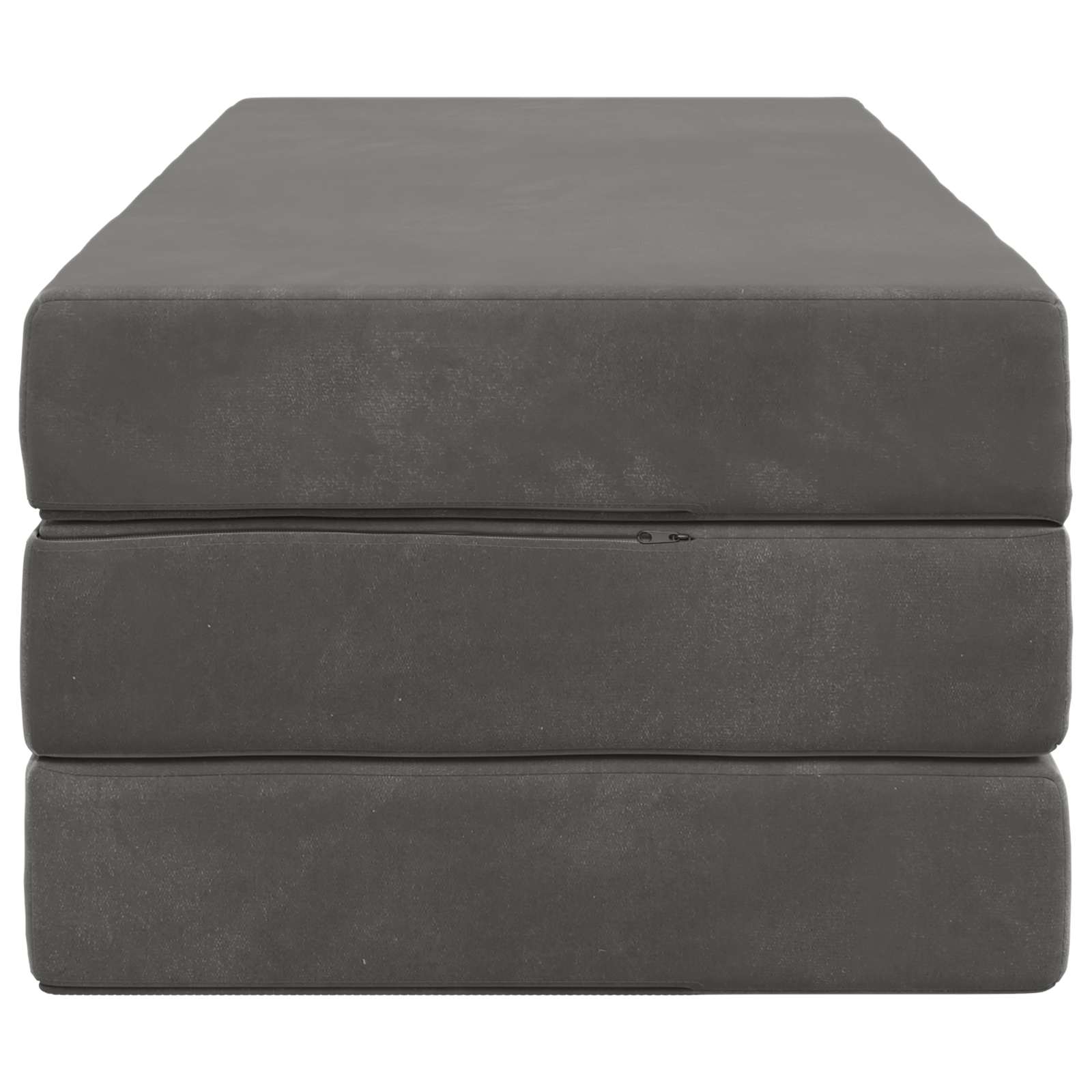 Vouwbare Bankbed 120 x 67 x 45 cm Donkergrijs is nu te koop bij PeponiXL, paradijselijk wonen!