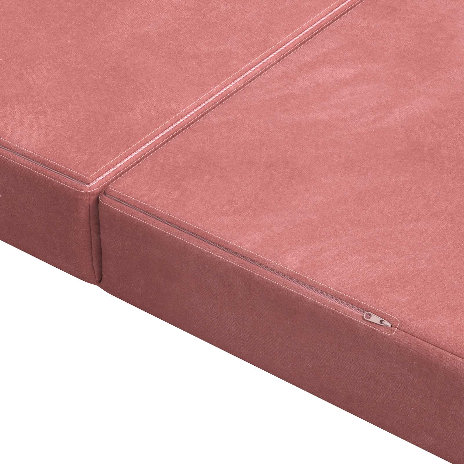 Vouwbare Bankbed 120 x 67 x 45 cm Roze is nu te koop bij PeponiXL, paradijselijk wonen!