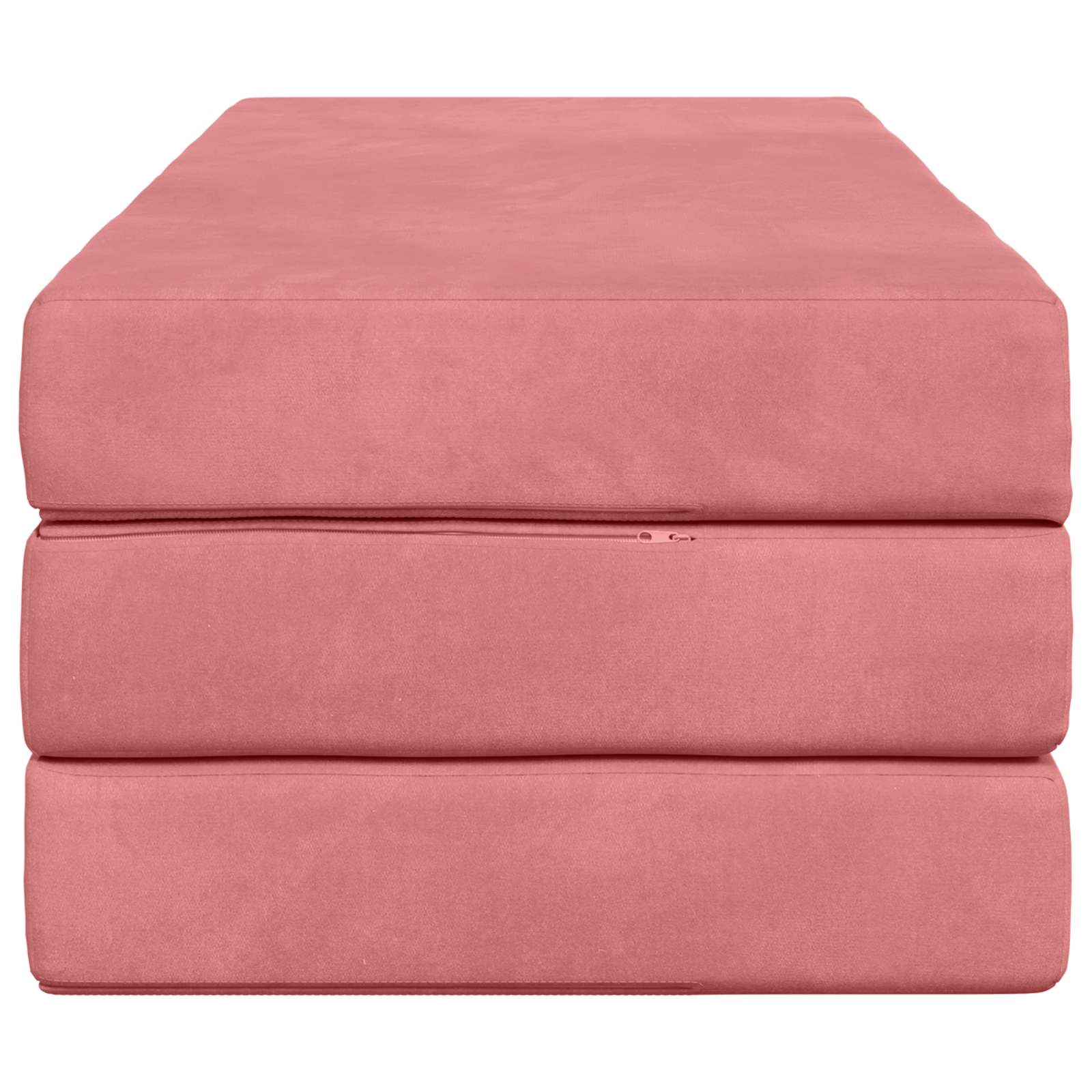 Vouwbare Bankbed 120 x 67 x 45 cm Roze is nu te koop bij PeponiXL, paradijselijk wonen!