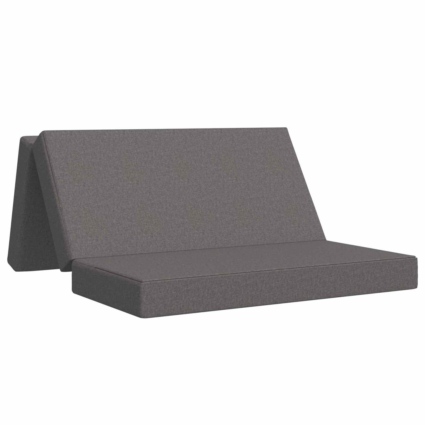 Vouwbare Bankbed 140 x 67 x 45 cm Lichtgrijs is nu te koop bij PeponiXL, paradijselijk wonen!