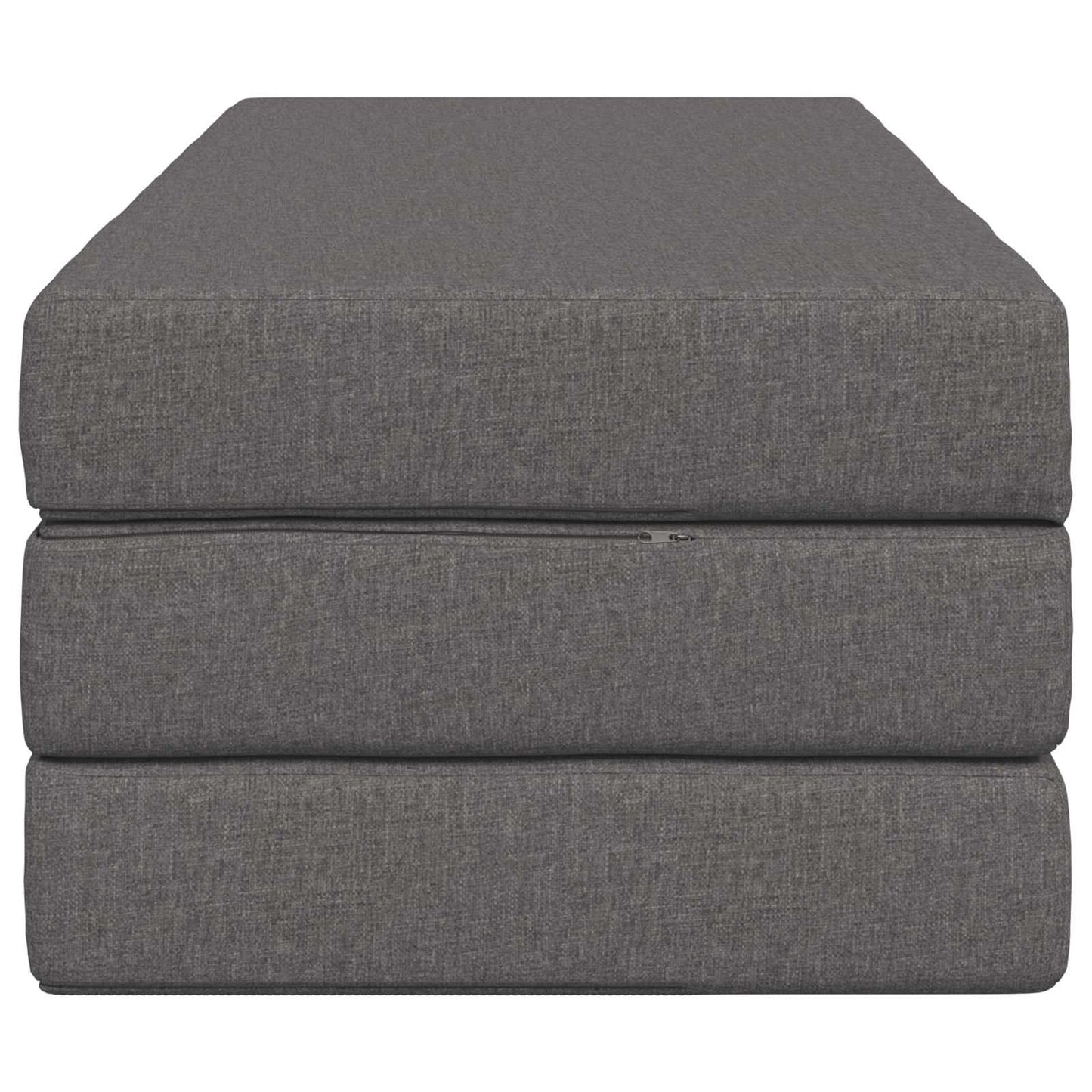 Vouwbare Bankbed 140 x 67 x 45 cm Lichtgrijs is nu te koop bij PeponiXL, paradijselijk wonen!