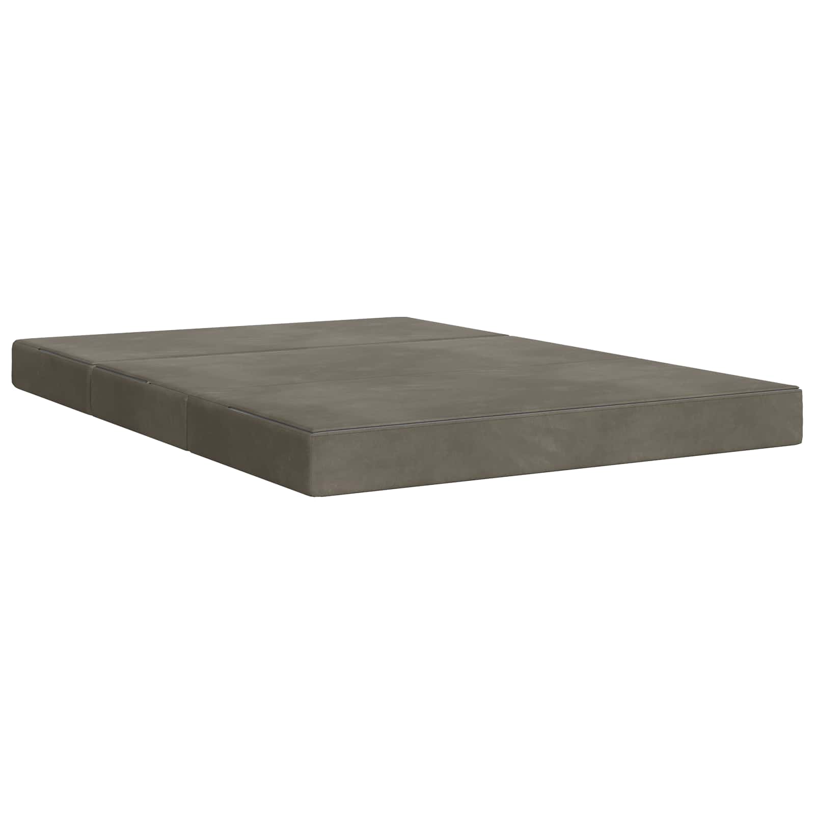 Vouwbare Bankbed 140 x 67 x 45 cm Lichtgrijs is nu te koop bij PeponiXL, paradijselijk wonen!