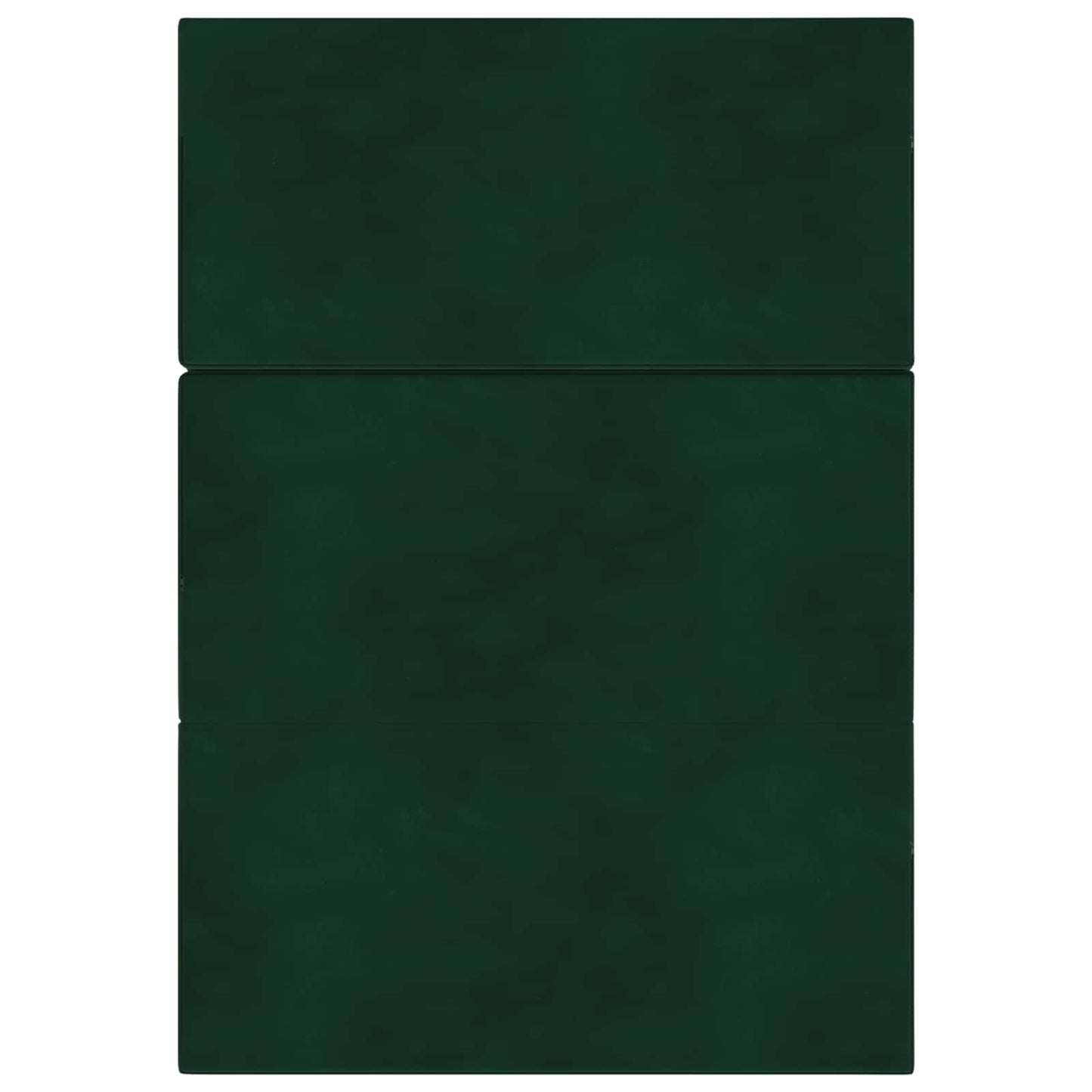Vouwbare Bankbed 140 x 67 x 45 cm Donkergroen is nu te koop bij PeponiXL, paradijselijk wonen!