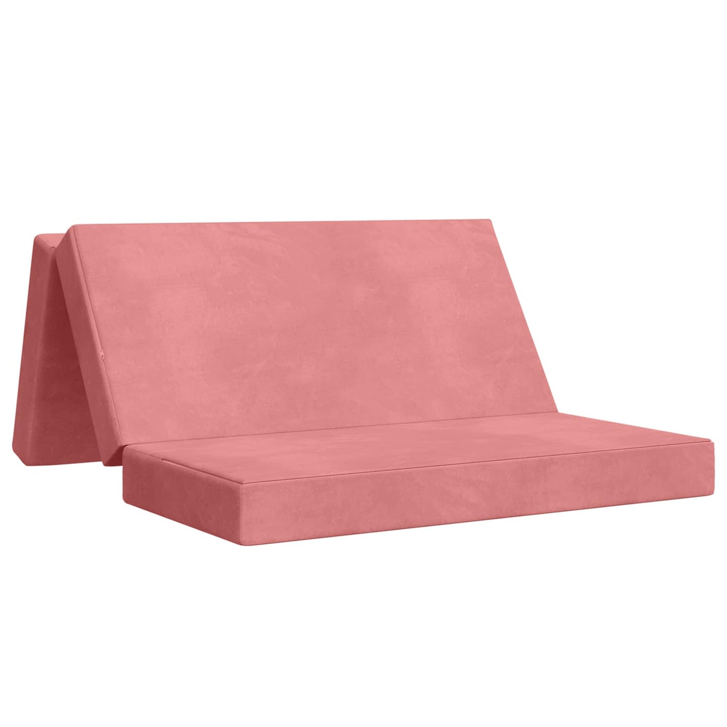 Vouwbare Bankbed 140 x 67 x 45 cm Roze is nu te koop bij PeponiXL, paradijselijk wonen!