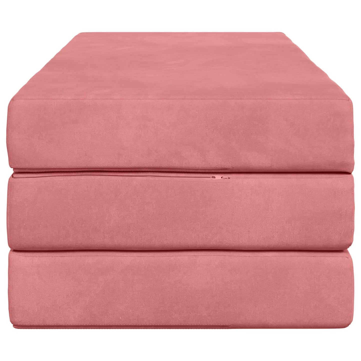 Vouwbare Bankbed 140 x 67 x 45 cm Roze is nu te koop bij PeponiXL, paradijselijk wonen!