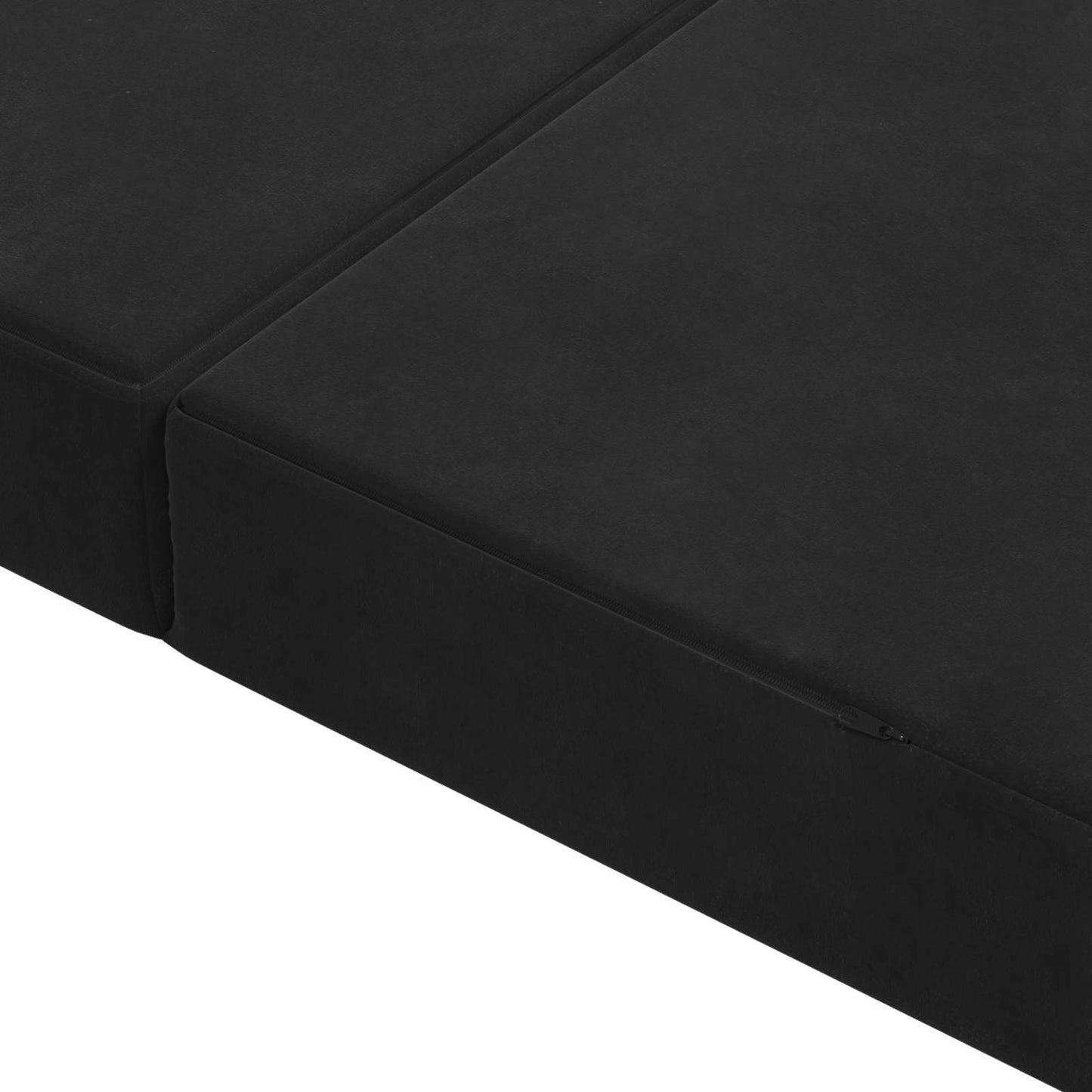Vouwbare Bankbed 140 x 67 x 45 cm Zwart is nu te koop bij PeponiXL, paradijselijk wonen!