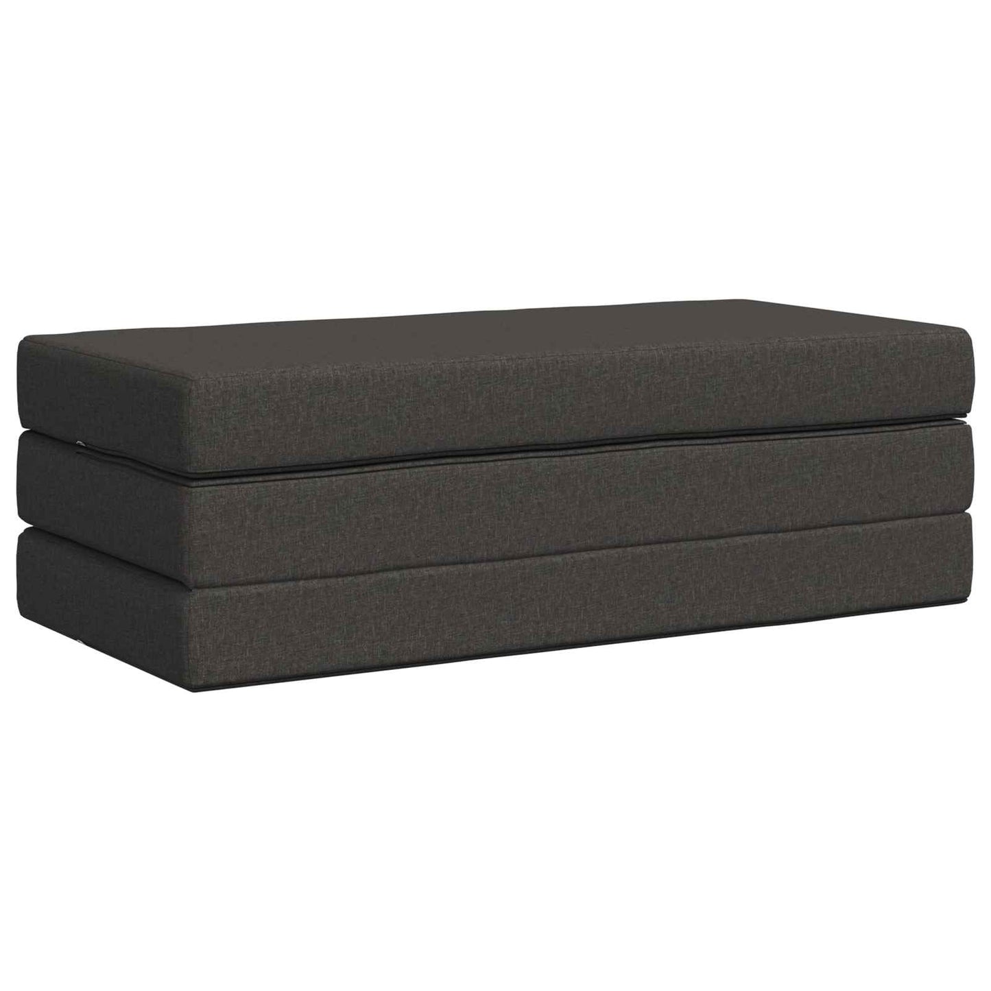 Vouwbare Bankbed 160 x 67 x 45 cm Donkergrijs is nu te koop bij PeponiXL, paradijselijk wonen!