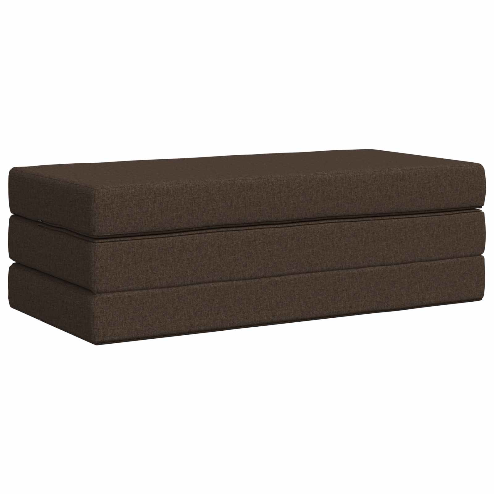 Vouwbare Bankbed 160 x 67 x 45 cm Taupe is nu te koop bij PeponiXL, paradijselijk wonen!