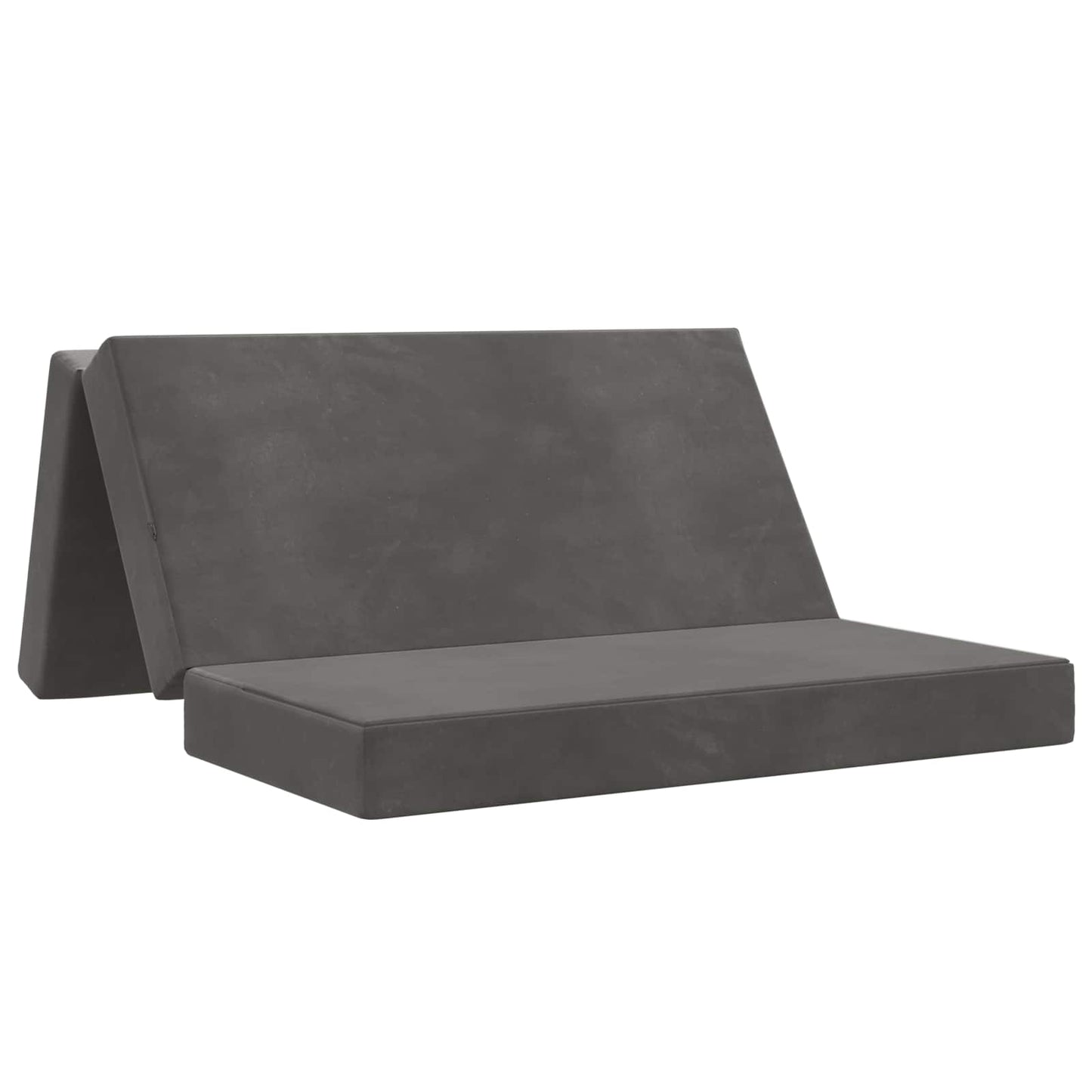 Vouwbare Bankbed 160 x 67 x 45 cm Donkergrijs is nu te koop bij PeponiXL, paradijselijk wonen!
