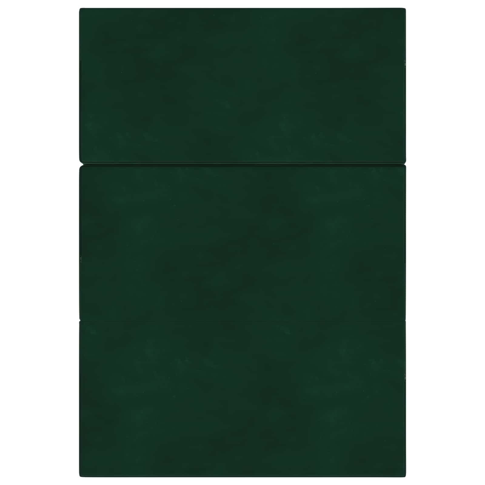 Vouwbare Bankbed 160 x 67 x 45 cm Donkergroen is nu te koop bij PeponiXL, paradijselijk wonen!