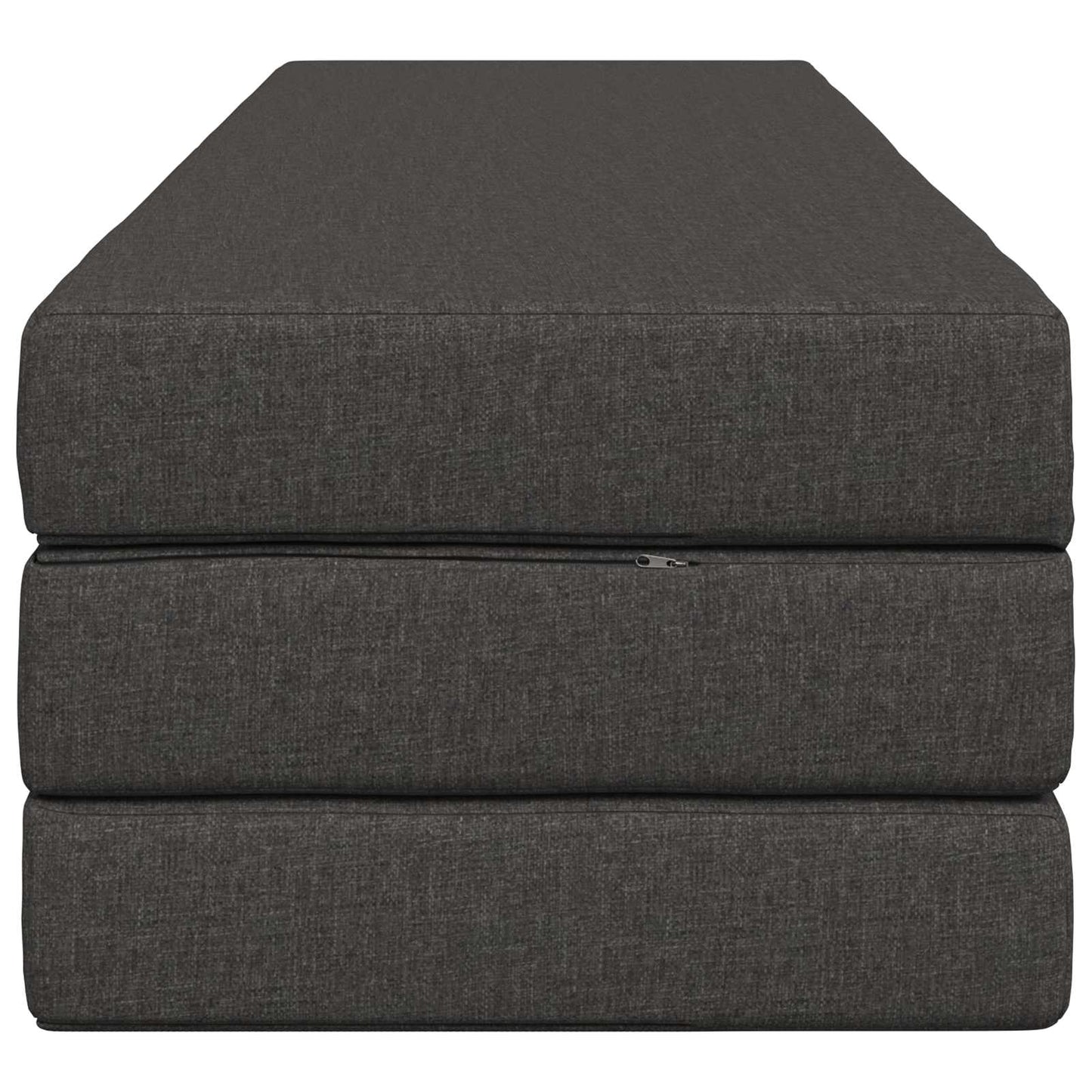 Vouwbare Bankbed 180 x 67 x 45 cm Donkergrijs is nu te koop bij PeponiXL, paradijselijk wonen!
