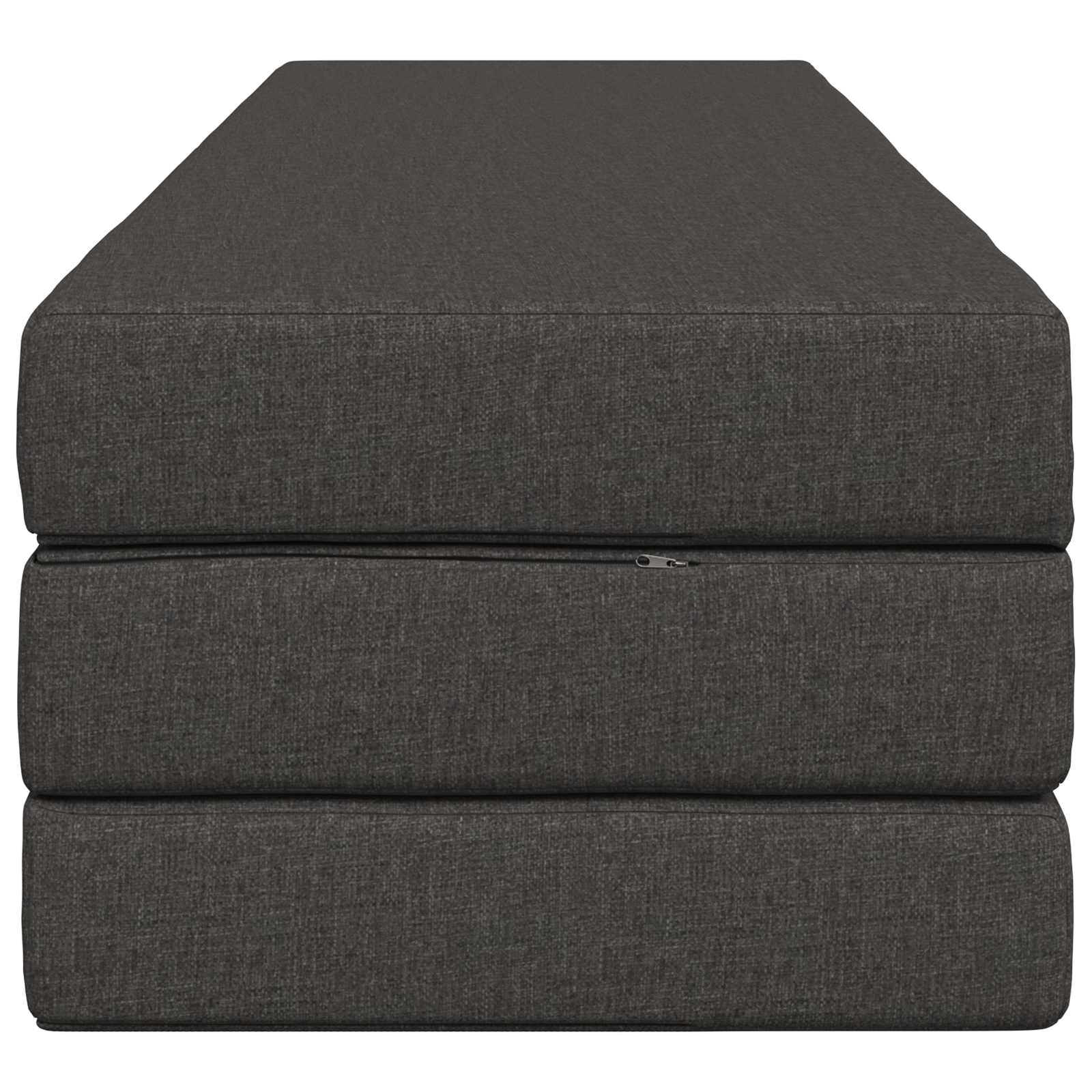 Vouwbare Bankbed 180 x 67 x 45 cm Donkergrijs is nu te koop bij PeponiXL, paradijselijk wonen!