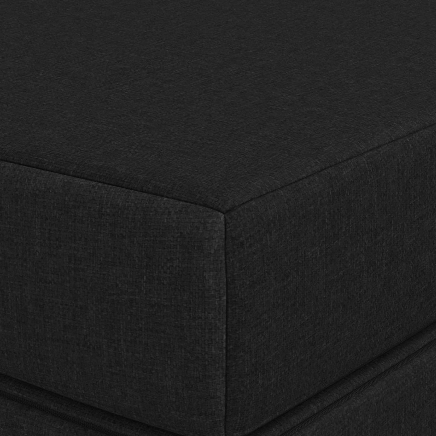 Vouwbare Bankbed 180 x 67 x 45 cm Zwart is nu te koop bij PeponiXL, paradijselijk wonen!