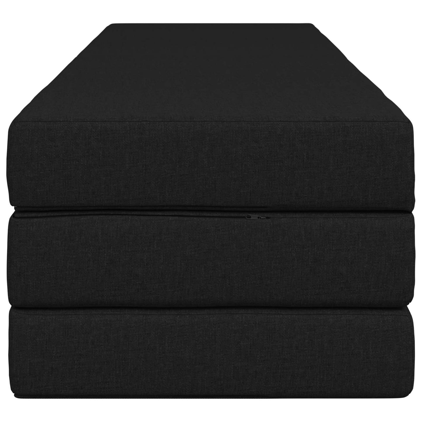 Vouwbare Bankbed 180 x 67 x 45 cm Zwart is nu te koop bij PeponiXL, paradijselijk wonen!