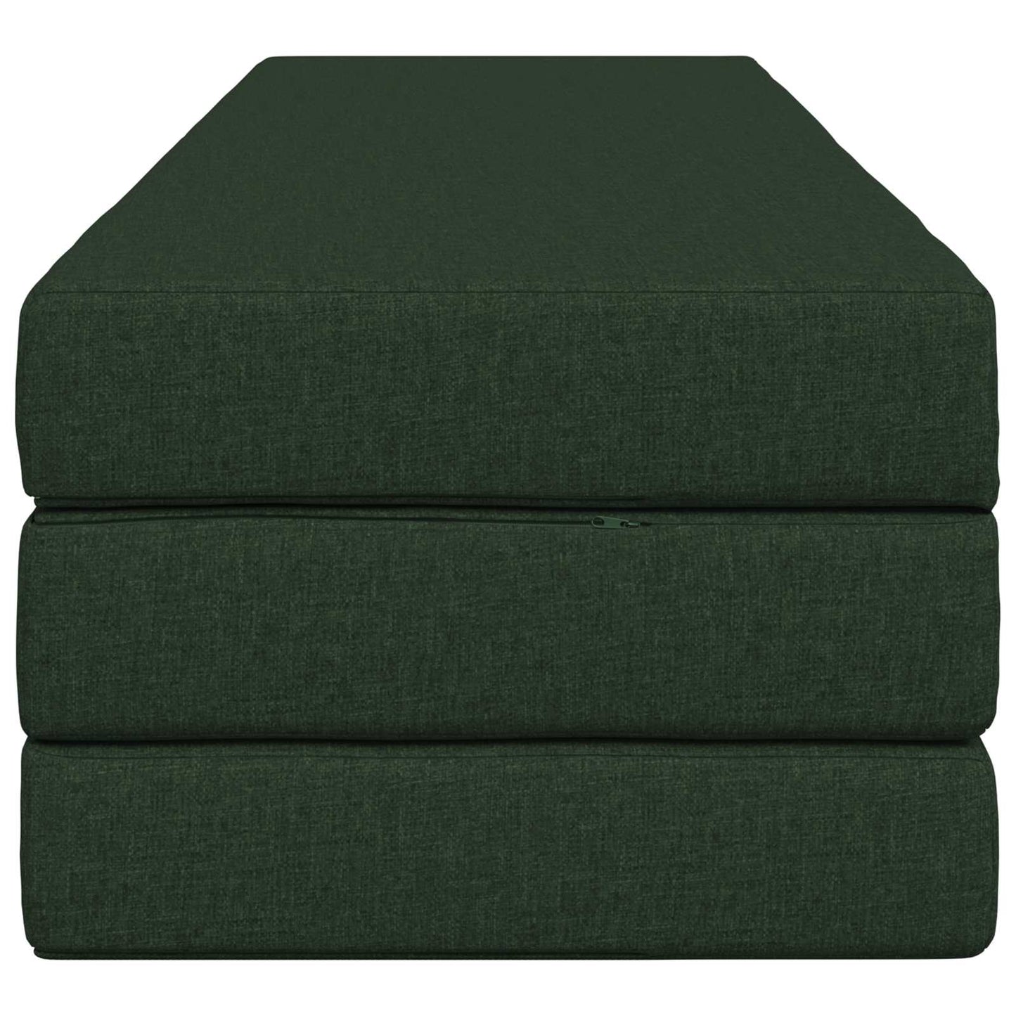 Vouwbare Bankbed 180 x 67 x 45 cm Donkergroen is nu te koop bij PeponiXL, paradijselijk wonen!