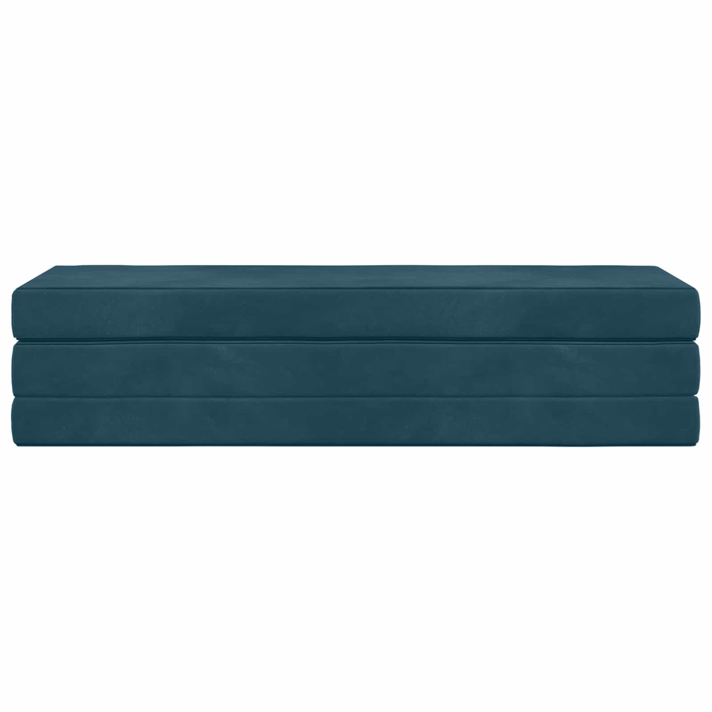 Vouwbare Bankbed 180 x 67 x 45 cm Blauw is nu te koop bij PeponiXL, paradijselijk wonen!