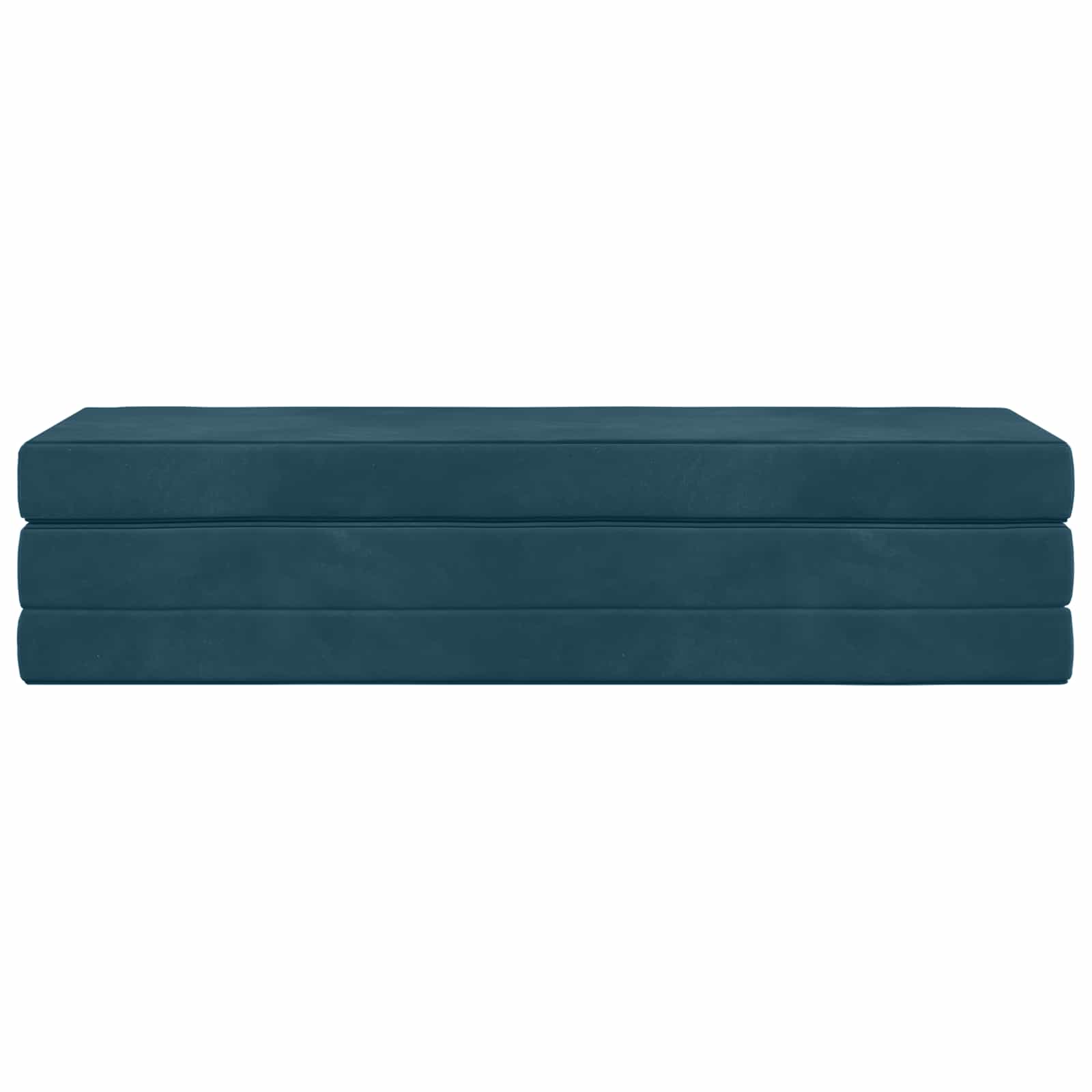 Vouwbare Bankbed 180 x 67 x 45 cm Blauw is nu te koop bij PeponiXL, paradijselijk wonen!