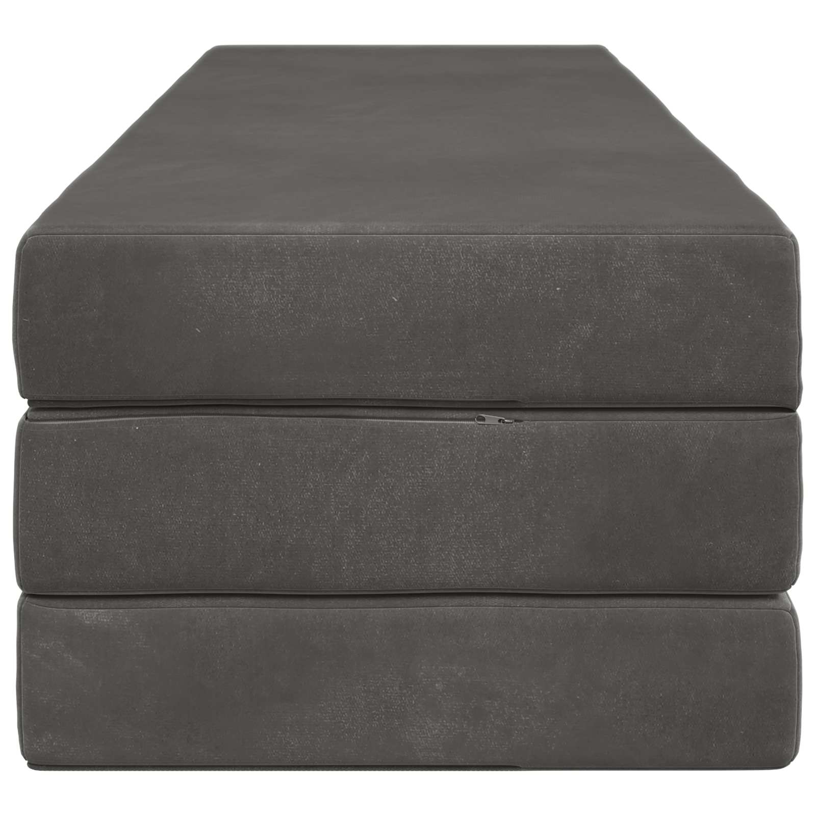 Vouwbare Bankbed 180 x 67 x 45 cm Donkergrijs is nu te koop bij PeponiXL, paradijselijk wonen!