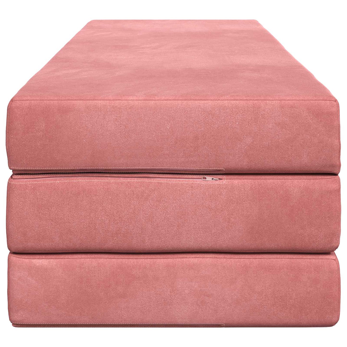 Vouwbare Bankbed 180 x 67 x 45 cm Roze is nu te koop bij PeponiXL, paradijselijk wonen!