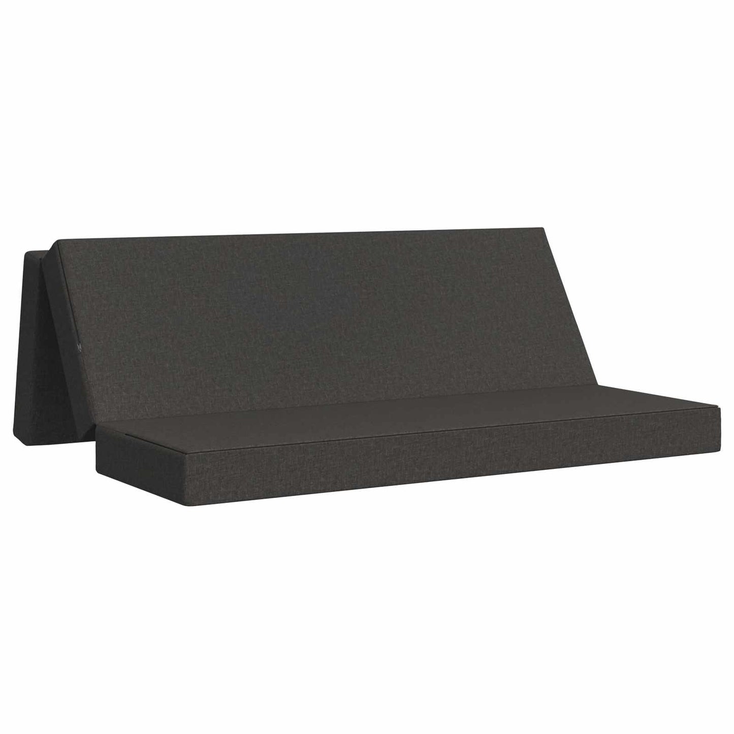 Vouwbare Bankbed 200 x 67 x 45 cm Donkergrijs is nu te koop bij PeponiXL, paradijselijk wonen!