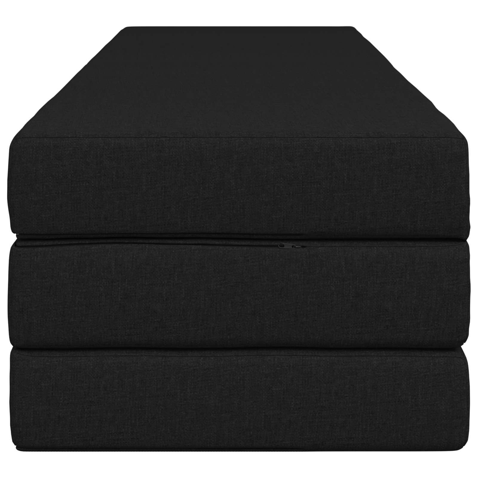 Vouwbare Bankbed 200 x 67 x 45 cm Zwart is nu te koop bij PeponiXL, paradijselijk wonen!