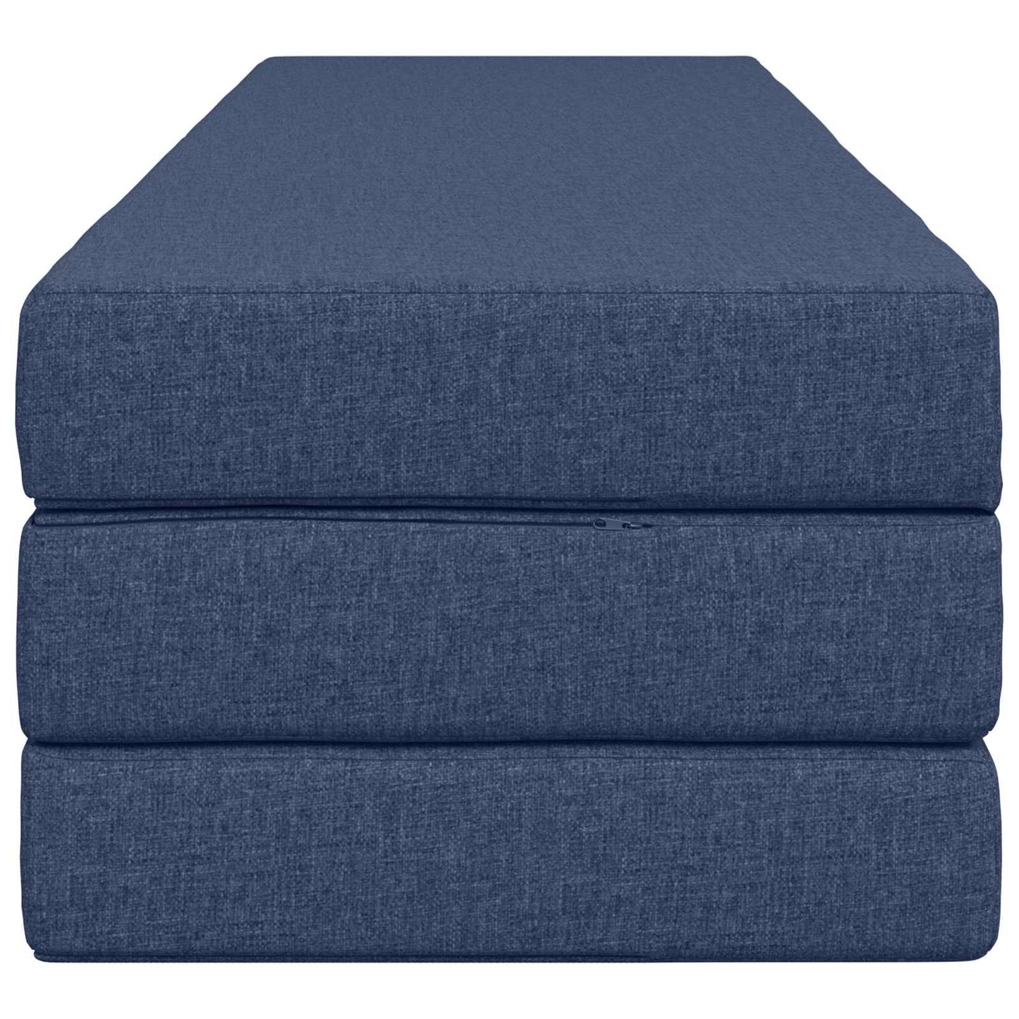 Vouwbare Bankbed 200 x 67 x 45 cm Blauw is nu te koop bij PeponiXL, paradijselijk wonen!