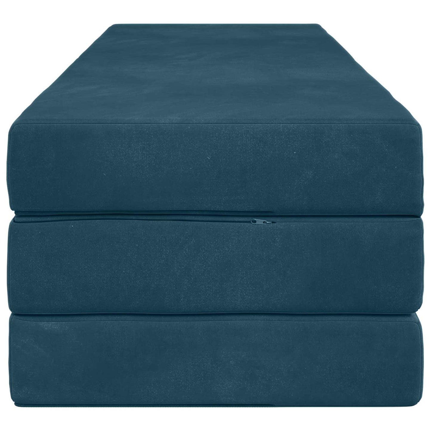 Vouwbare Bankbed 200 x 67 x 45 cm Blauw is nu te koop bij PeponiXL, paradijselijk wonen!