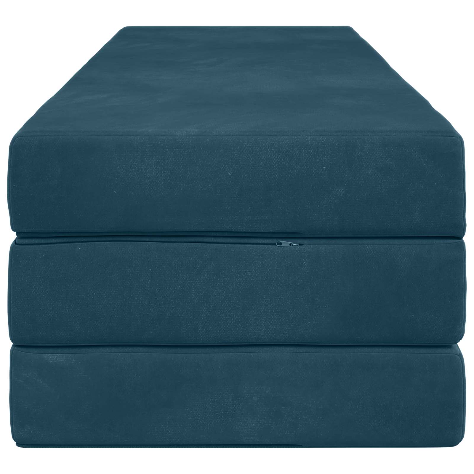 Vouwbare Bankbed 200 x 67 x 45 cm Blauw is nu te koop bij PeponiXL, paradijselijk wonen!