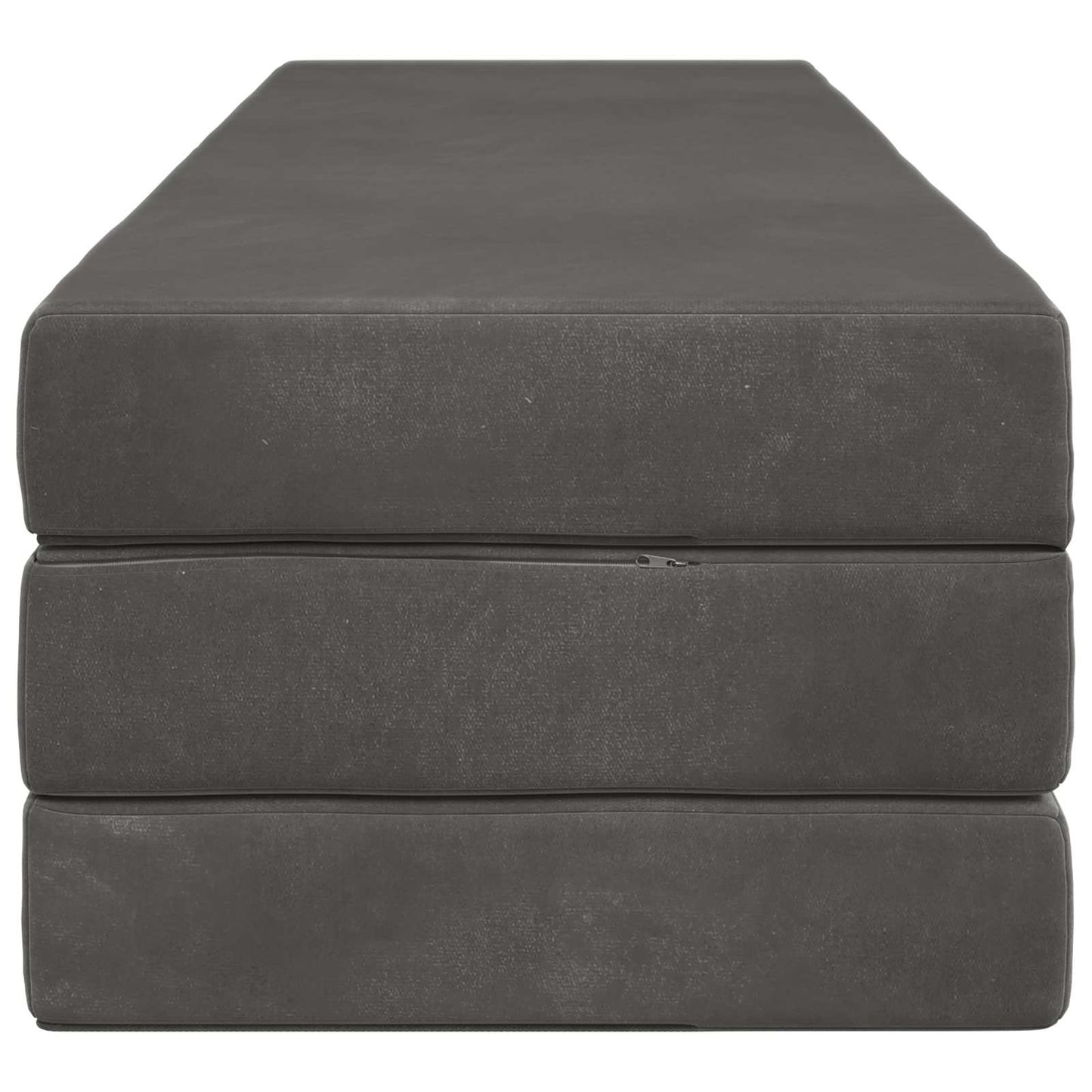 Vouwbare Bankbed 200 x 67 x 45 cm Donkergrijs is nu te koop bij PeponiXL, paradijselijk wonen!