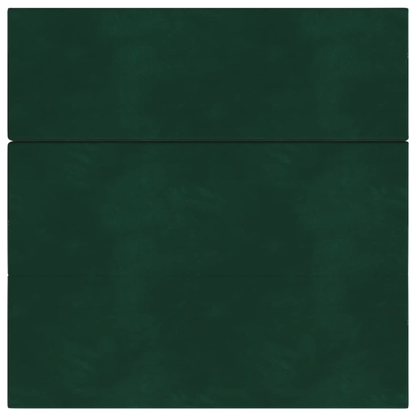 Vouwbare Bankbed 200 x 67 x 45 cm Donkergroen is nu te koop bij PeponiXL, paradijselijk wonen!