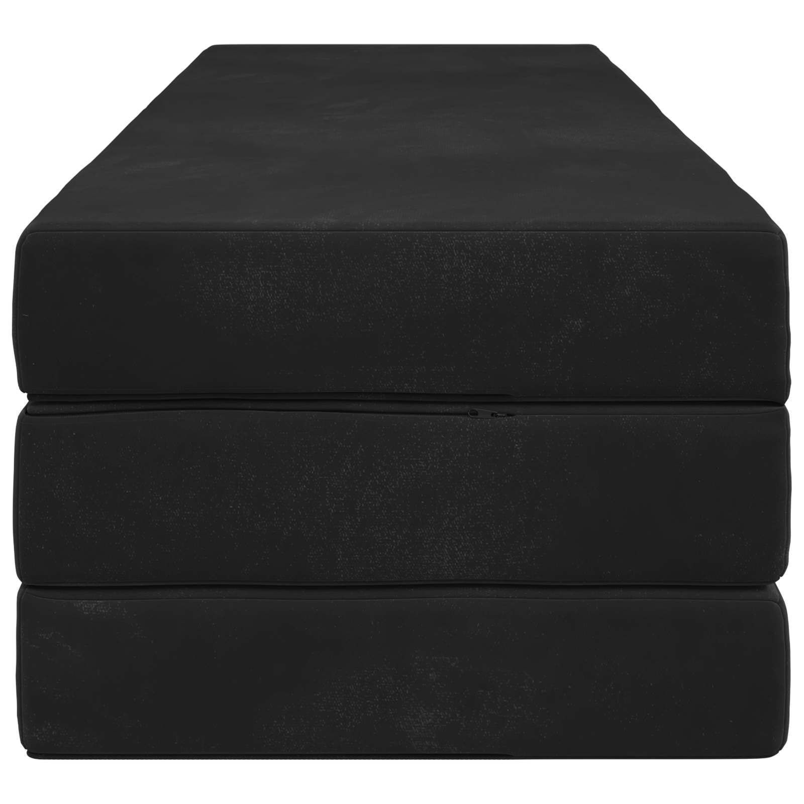 Vouwbare Bankbed 200 x 67 x 45 cm Zwart is nu te koop bij PeponiXL, paradijselijk wonen!