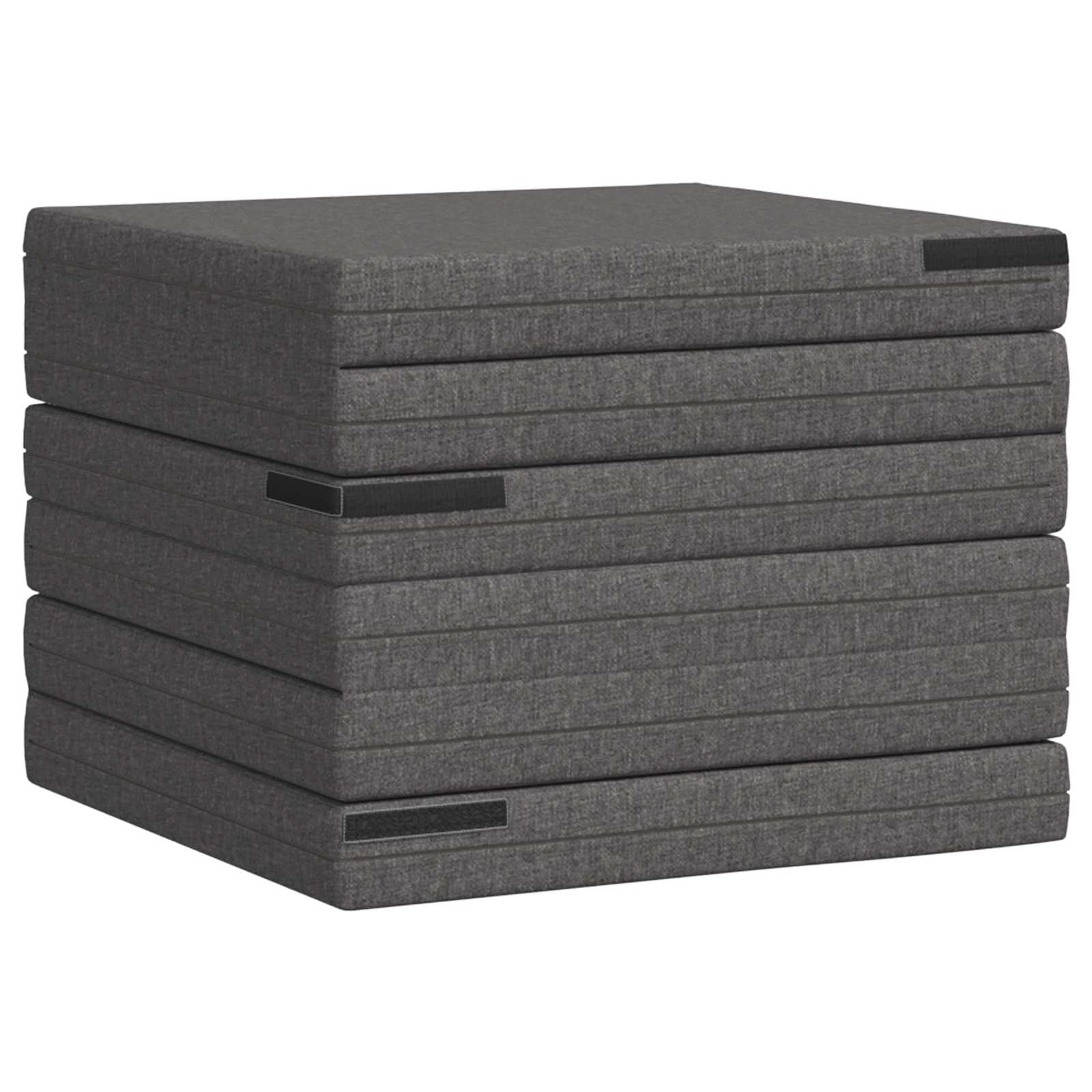Vouwbare Bankbed 140 x 67 x 45 cm Lichtgrijs is nu te koop bij PeponiXL, paradijselijk wonen!