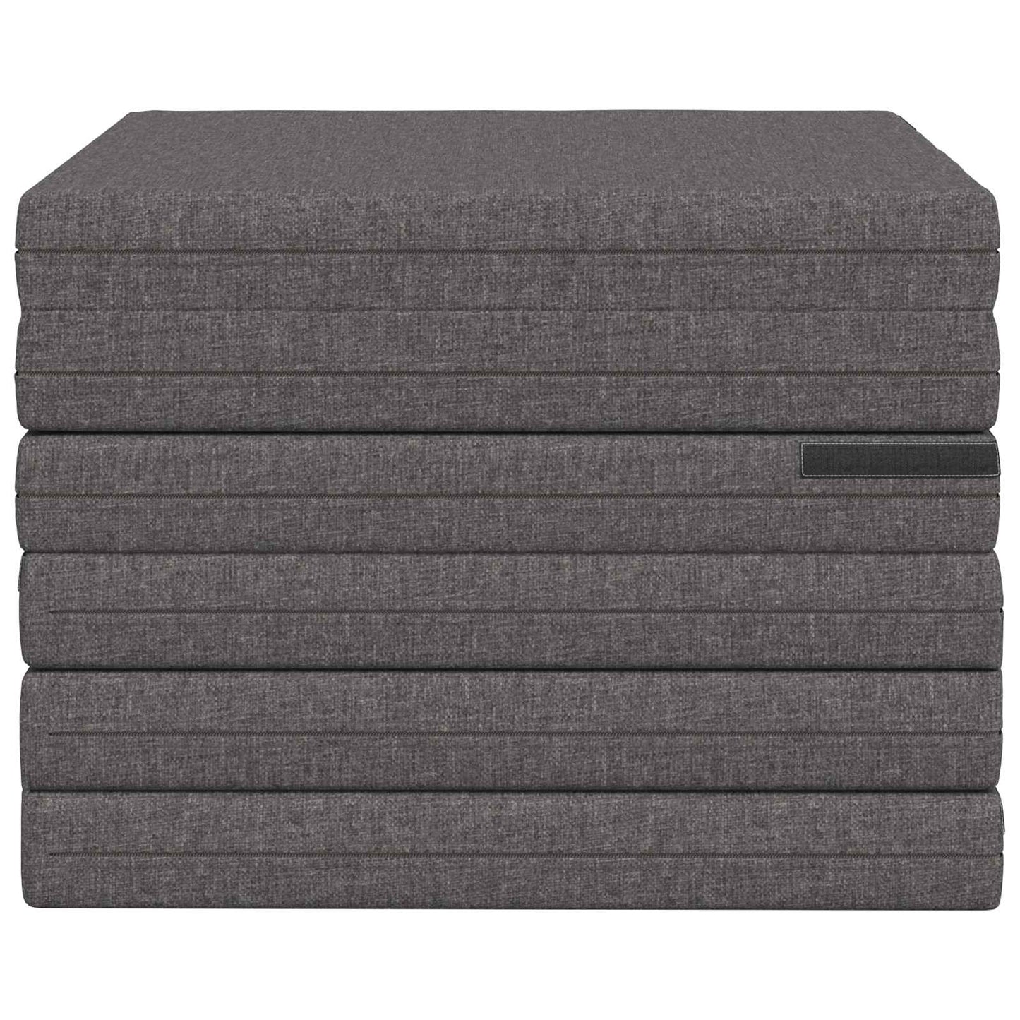Vouwbare Bankbed 140 x 67 x 45 cm Lichtgrijs is nu te koop bij PeponiXL, paradijselijk wonen!