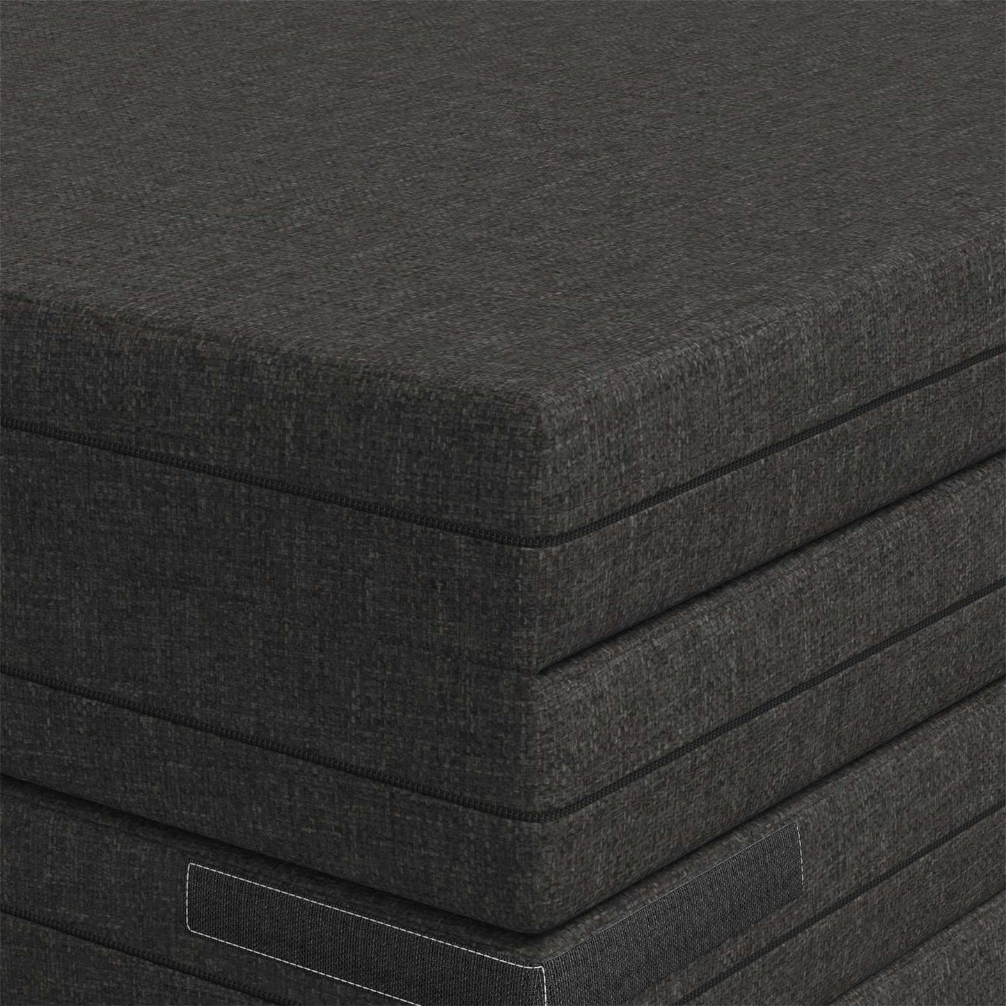 Vouwbare Bankbed 140 x 67 x 45 cm Donkergrijs is nu te koop bij PeponiXL, paradijselijk wonen!