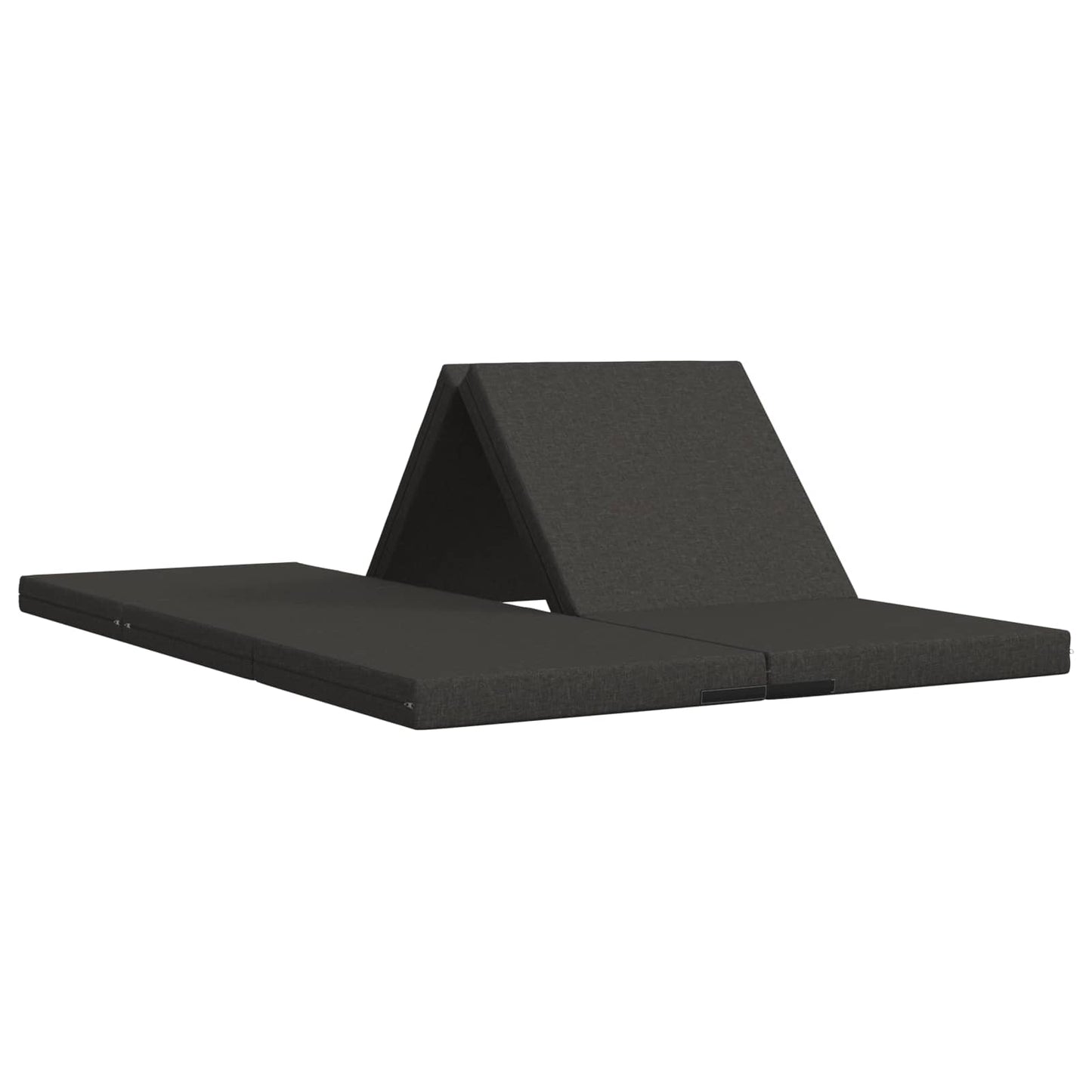 Vouwbare Bankbed 140 x 67 x 45 cm Donkergrijs is nu te koop bij PeponiXL, paradijselijk wonen!