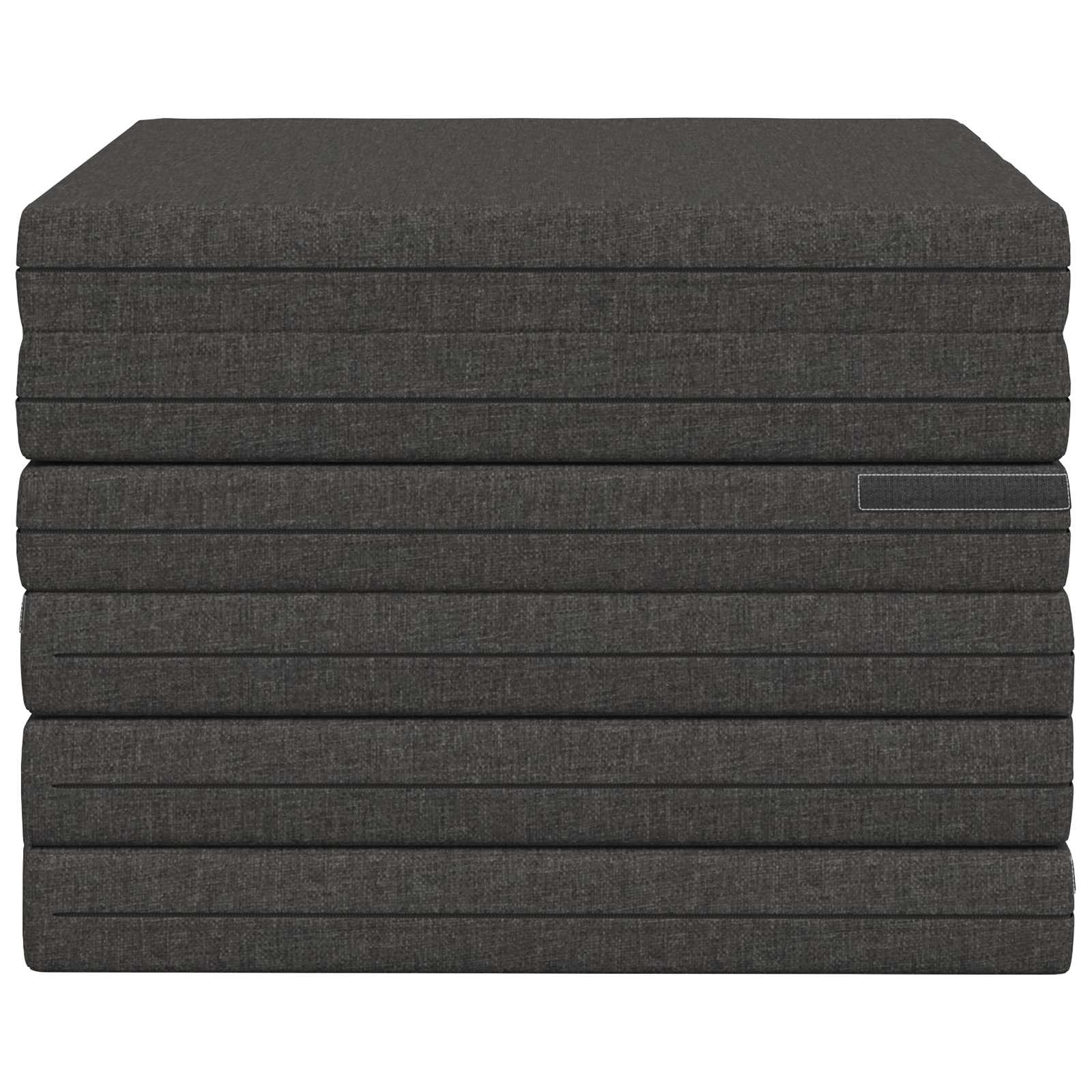 Vouwbare Bankbed 140 x 67 x 45 cm Donkergrijs is nu te koop bij PeponiXL, paradijselijk wonen!