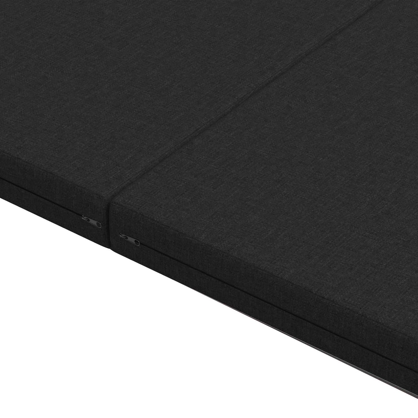 Vouwbare Bankbed 140 x 67 x 45 cm Zwart is nu te koop bij PeponiXL, paradijselijk wonen!