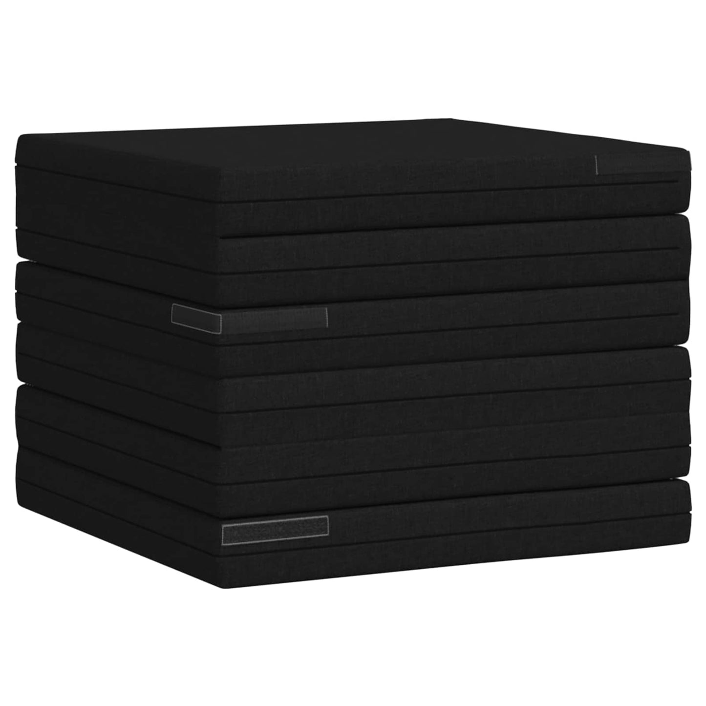 Vouwbare Bankbed 140 x 67 x 45 cm Zwart is nu te koop bij PeponiXL, paradijselijk wonen!