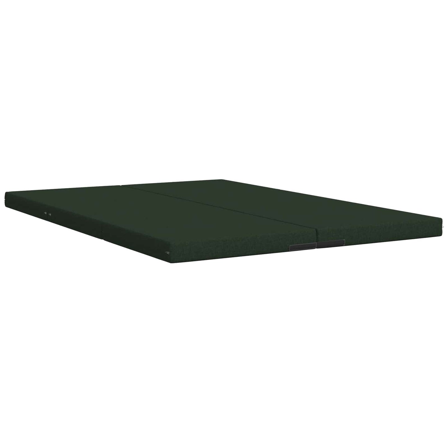 Vouwbare Bankbed 140 x 67 x 45 cm Donkergroen is nu te koop bij PeponiXL, paradijselijk wonen!