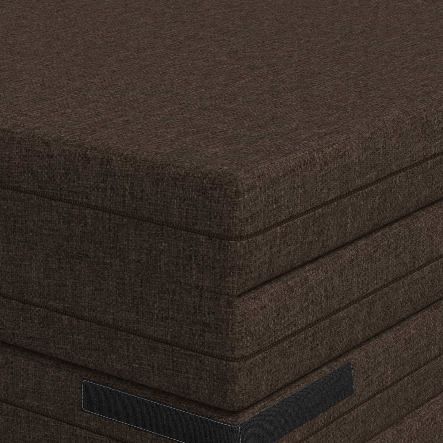 Vouwbare Bankbed 140 x 67 x 45 cm Taupe is nu te koop bij PeponiXL, paradijselijk wonen!