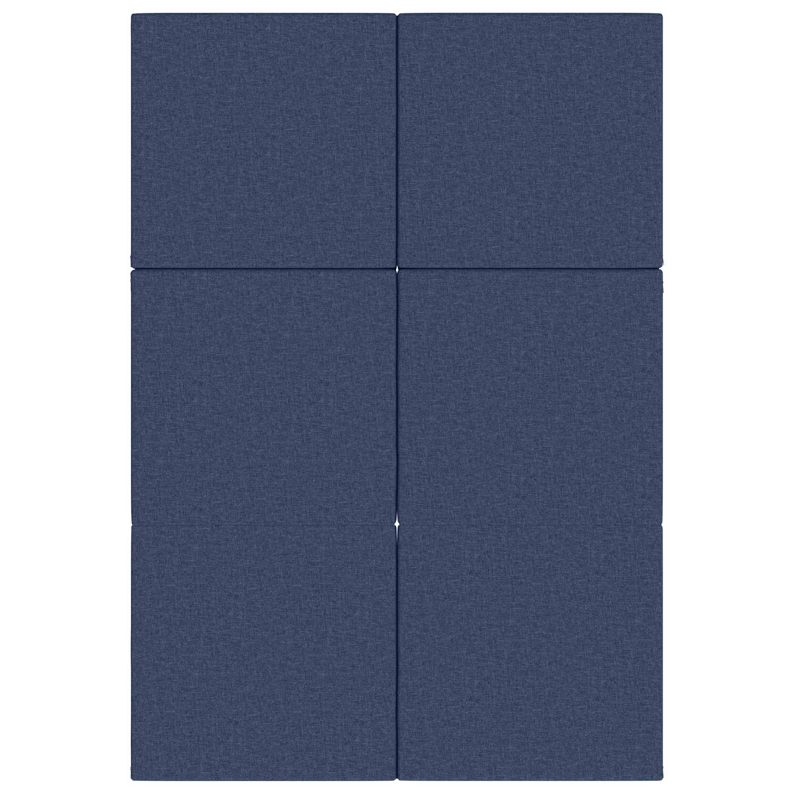 Vouwbare Bankbed 140 x 67 x 45 cm Blauw is nu te koop bij PeponiXL, paradijselijk wonen!