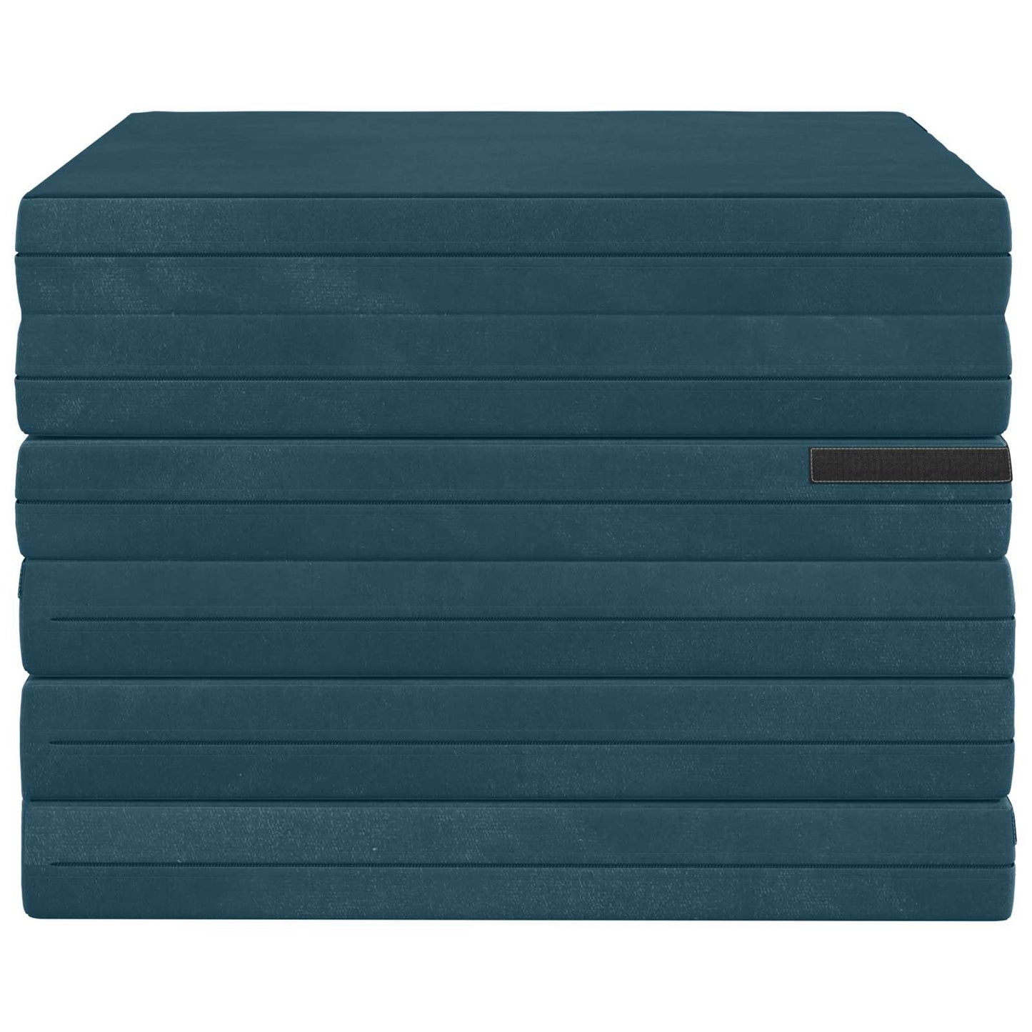 Vouwbare Bankbed 140 x 67 x 45 cm Blauw is nu te koop bij PeponiXL, paradijselijk wonen!