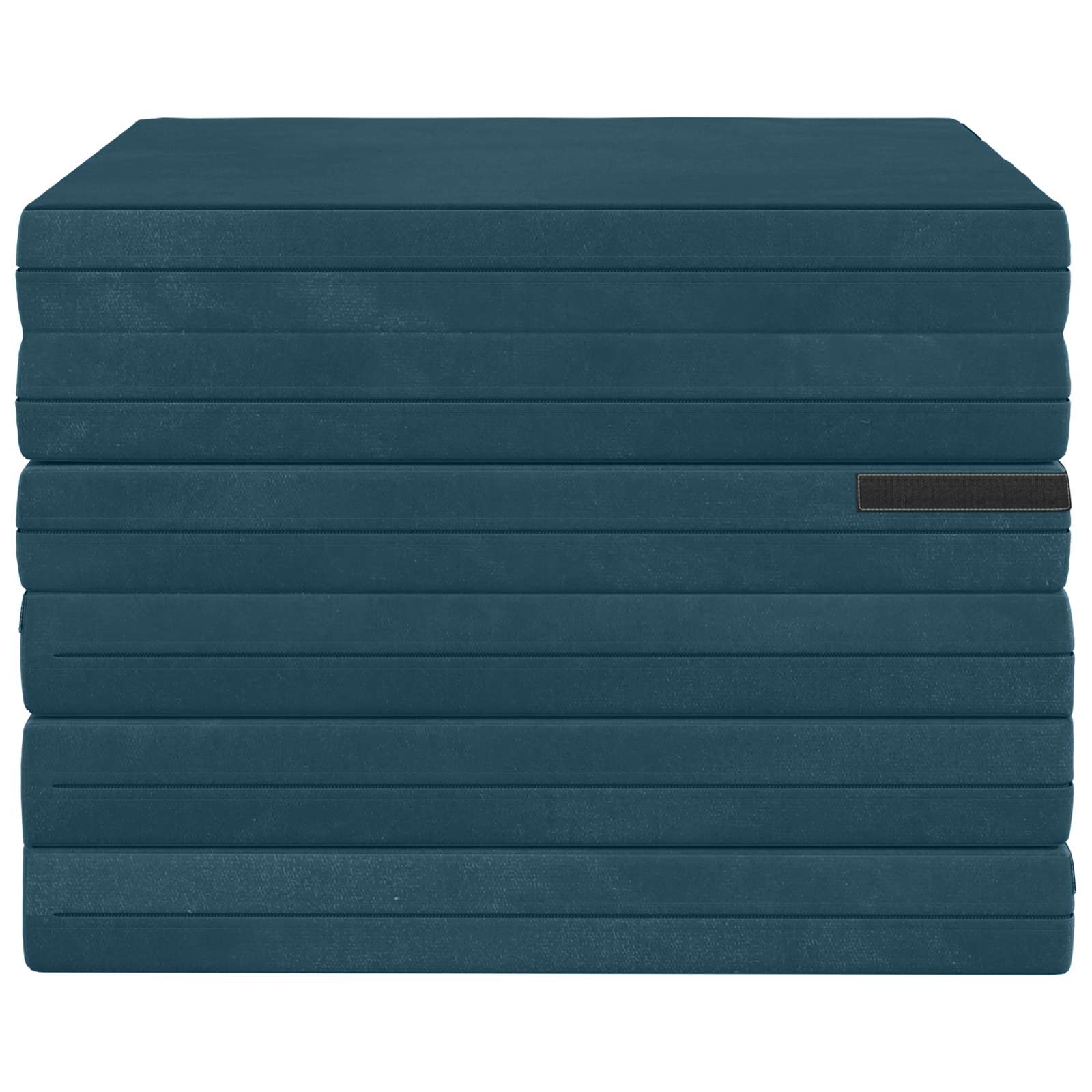 Vouwbare Bankbed 140 x 67 x 45 cm Blauw is nu te koop bij PeponiXL, paradijselijk wonen!