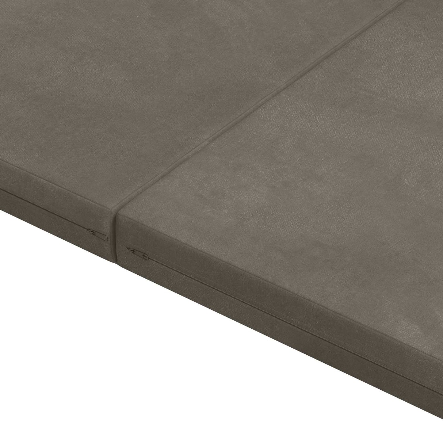 Vouwbare Bankbed 140 x 67 x 45 cm Lichtgrijs is nu te koop bij PeponiXL, paradijselijk wonen!