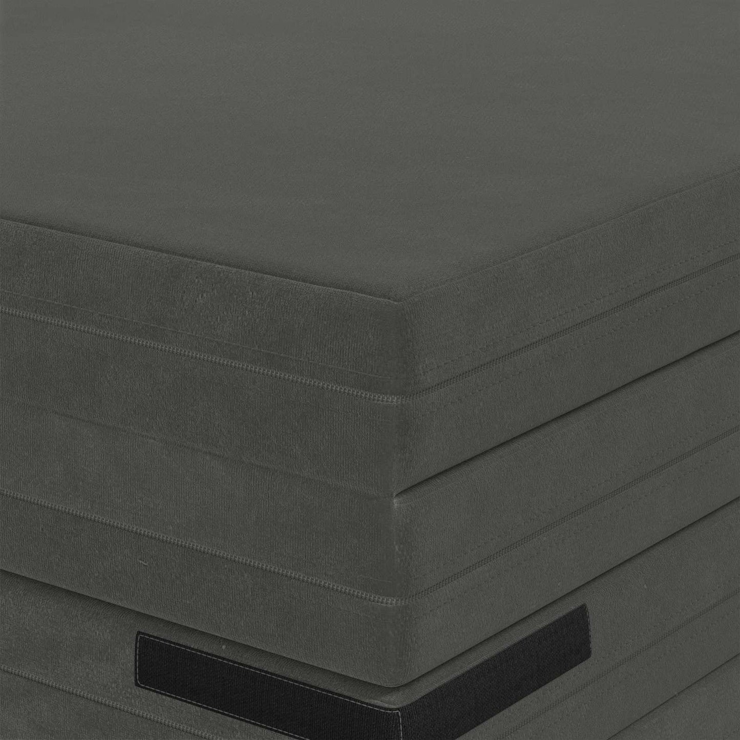 Vouwbare Bankbed 140 x 67 x 45 cm Donkergrijs is nu te koop bij PeponiXL, paradijselijk wonen!