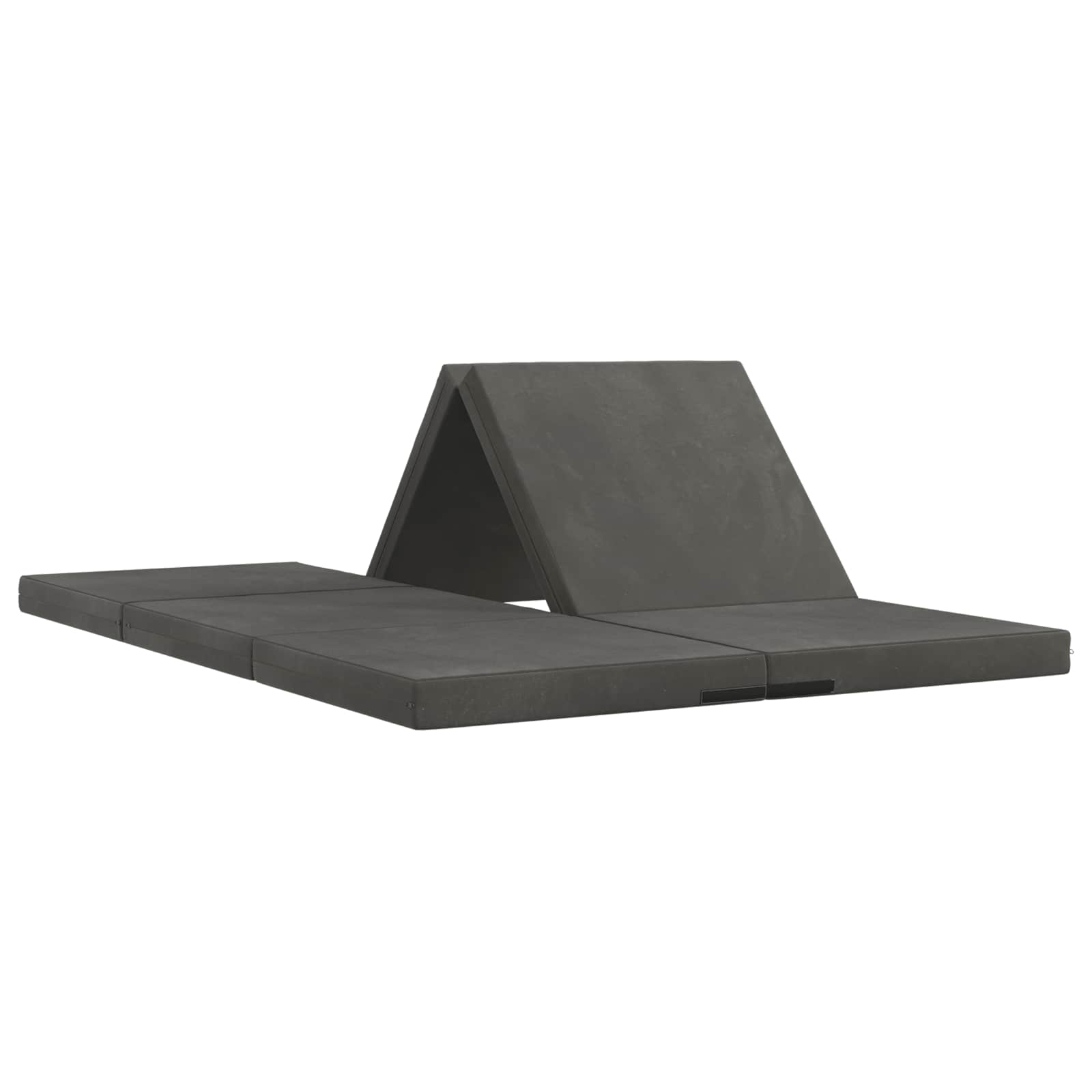 Vouwbare Bankbed 140 x 67 x 45 cm Donkergrijs is nu te koop bij PeponiXL, paradijselijk wonen!